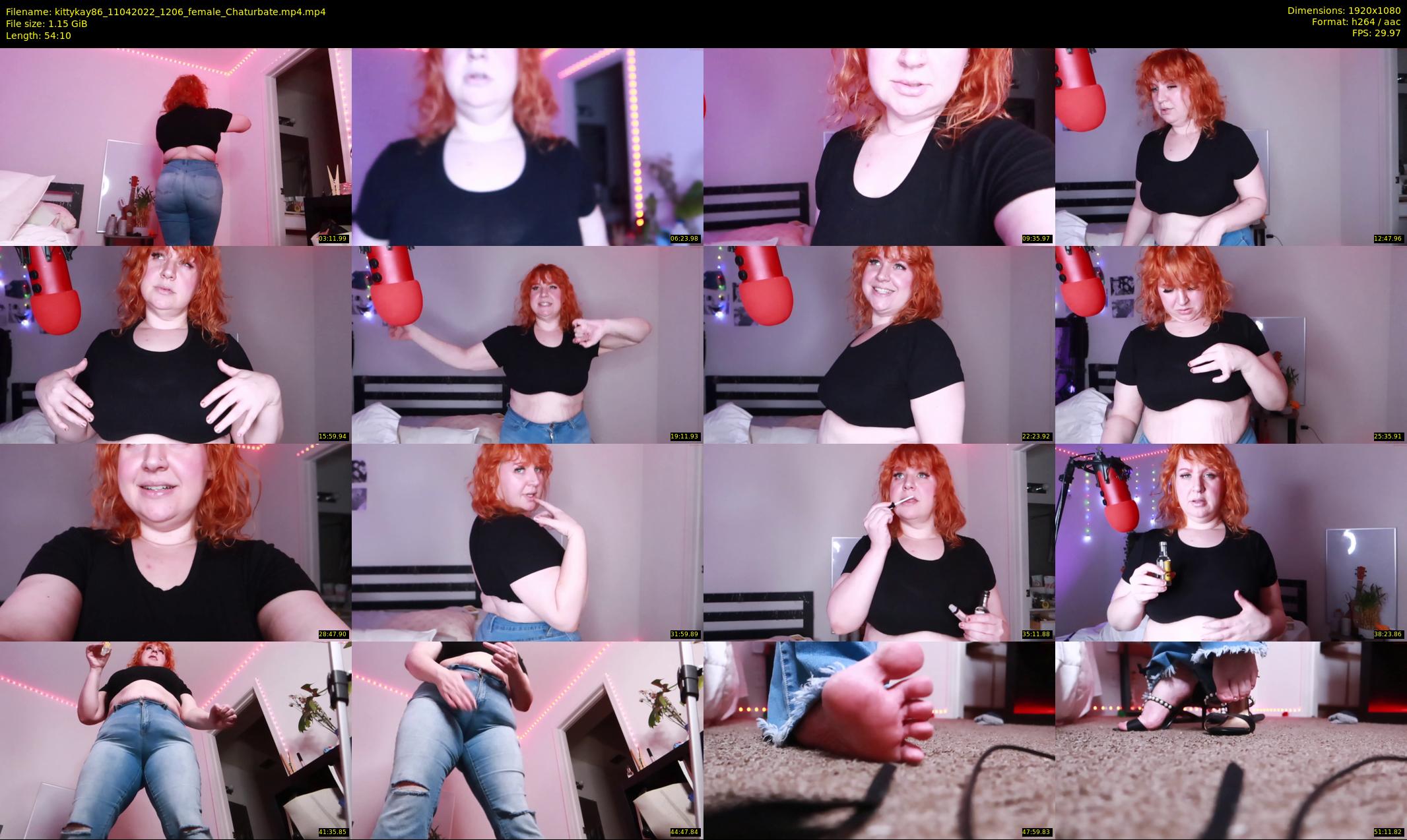 kittykay86 — 55 minute Chaturbate female cam show recording, 1080p, Apr 11, 2022
