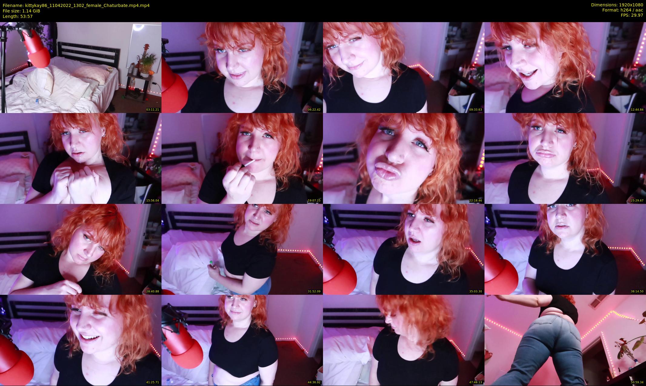 kittykay86 — 54 minute Chaturbate female cam show recording, 1080p, Apr 11, 2022