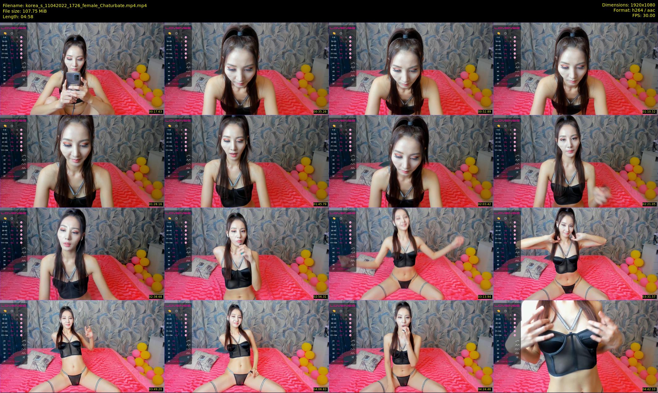 korea_s — 5 minute Chaturbate female cam show recording, 1080p, Apr 11, 2022