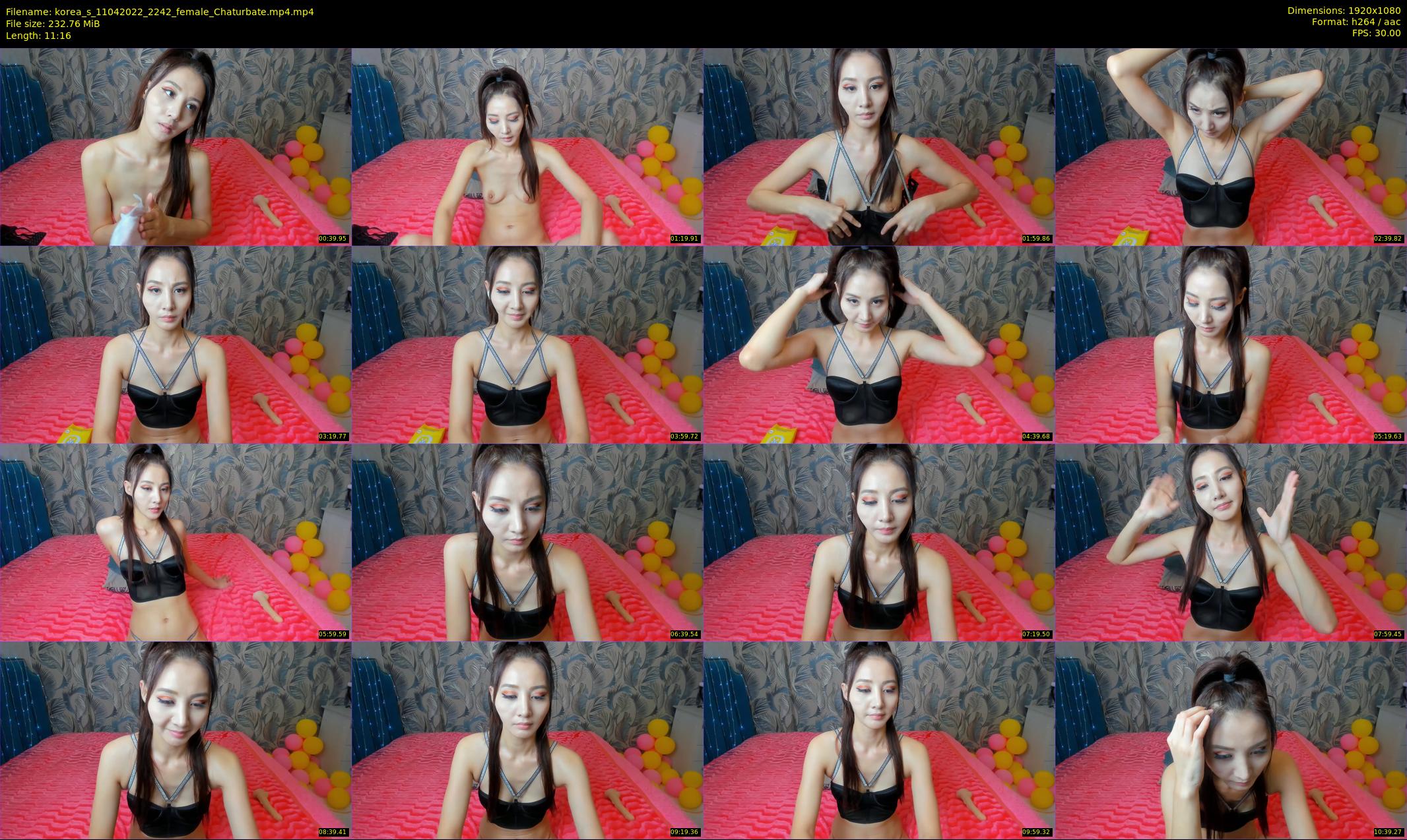 korea_s — 12 minute Chaturbate female cam show recording, 1080p, Apr 11, 2022