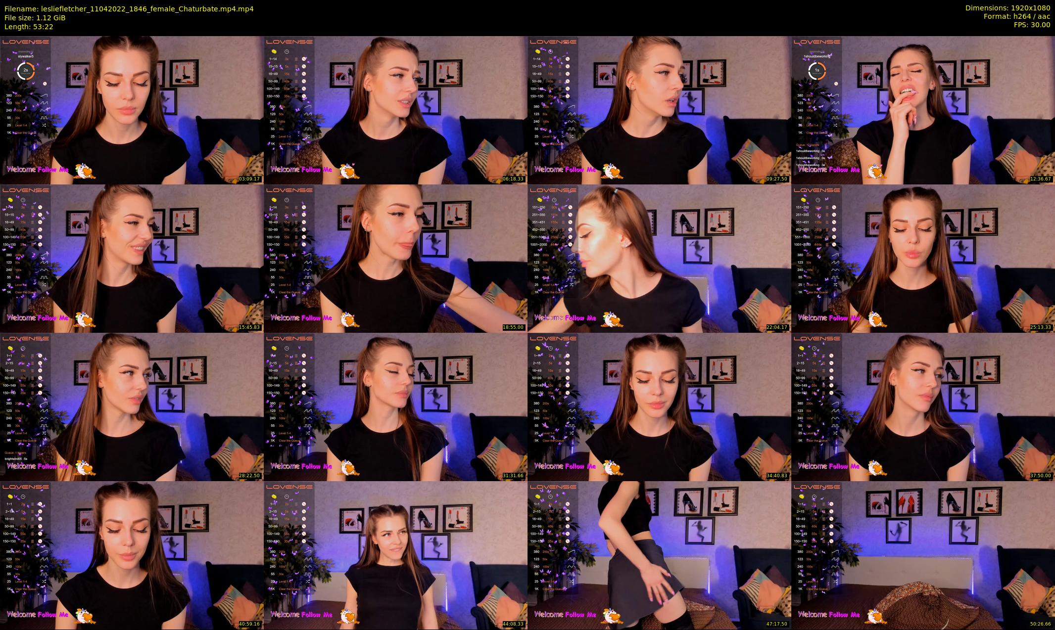 lesliefletcher — 54 minute Chaturbate couple cam show recording, 1080p, Apr 11, 2022