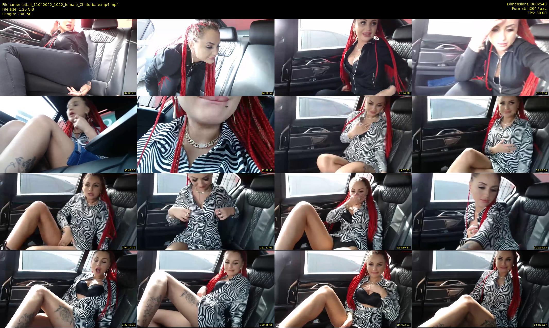 lettali — 121 minute Chaturbate female cam show recording, 480p, Apr 11, 2022