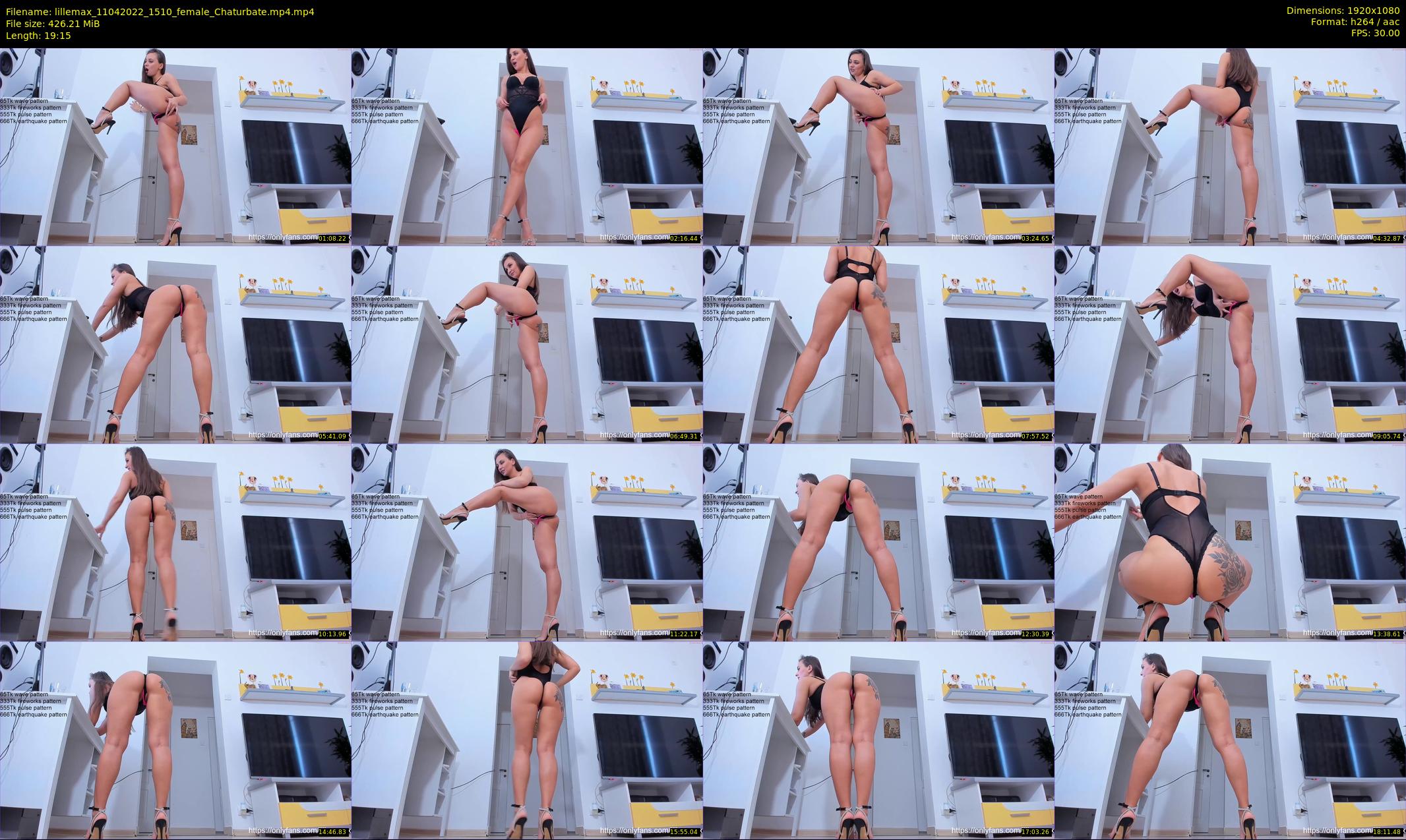 lillemax — 20 minute Chaturbate female cam show recording, 1080p, Apr 11, 2022