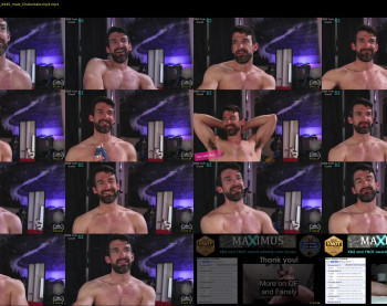 maximus_787 — 18 minute Chaturbate male cam show recording, 720p, Apr 12, 2022