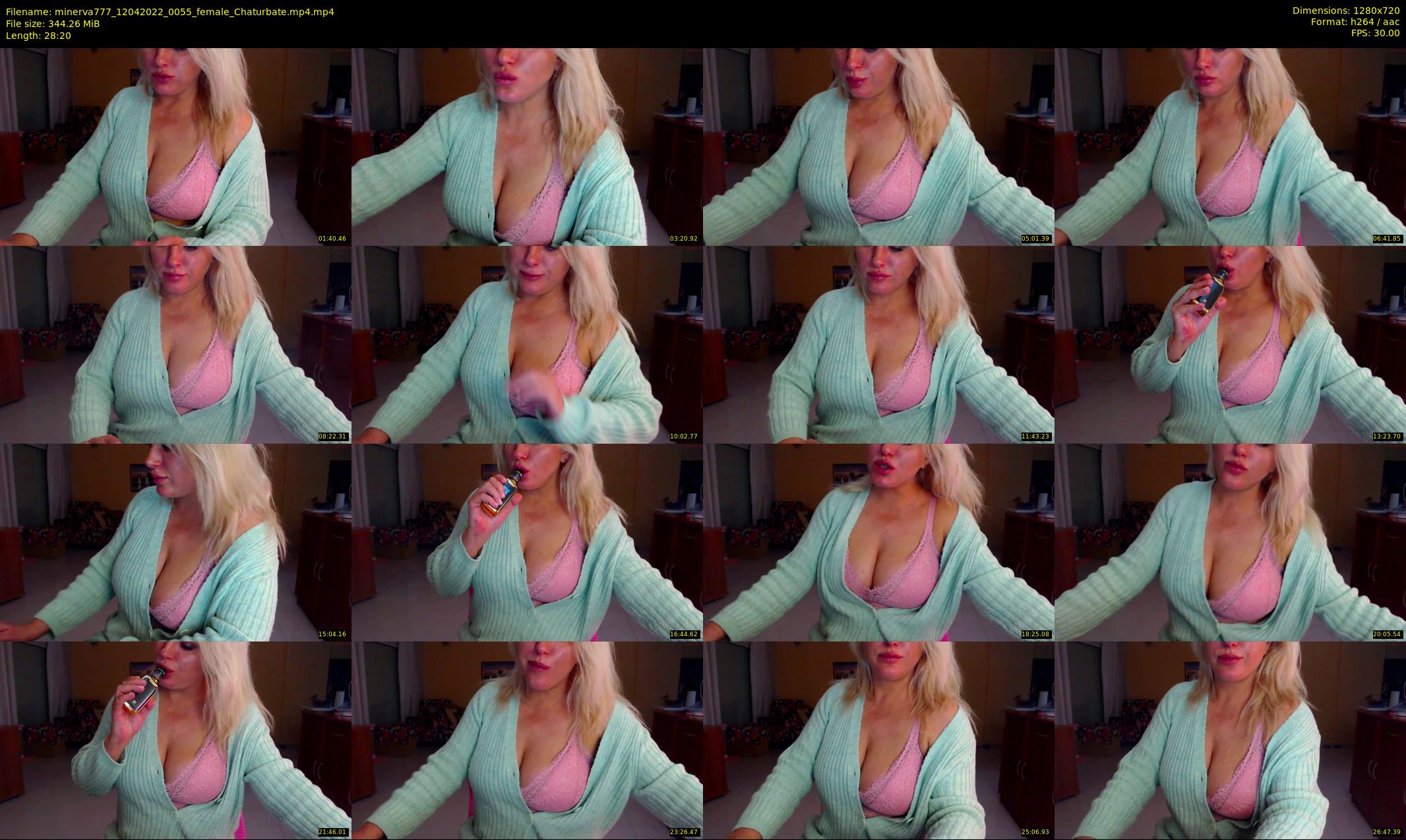 minerva777 — 29 minute Chaturbate female cam show recording, 720p, Apr 12, 2022
