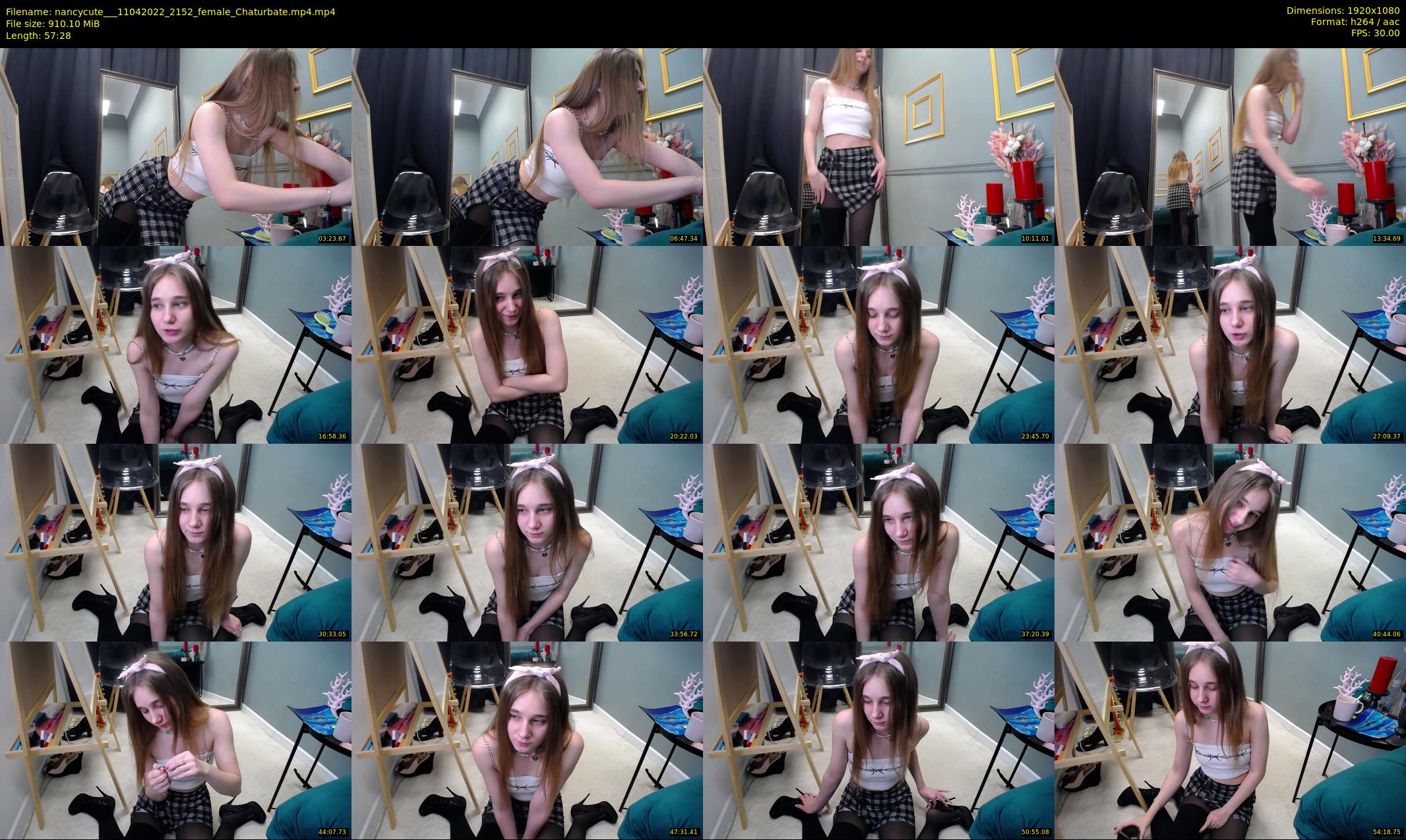 nancycute__ — 58 minute Chaturbate female cam show recording, 1080p, Apr 11, 2022