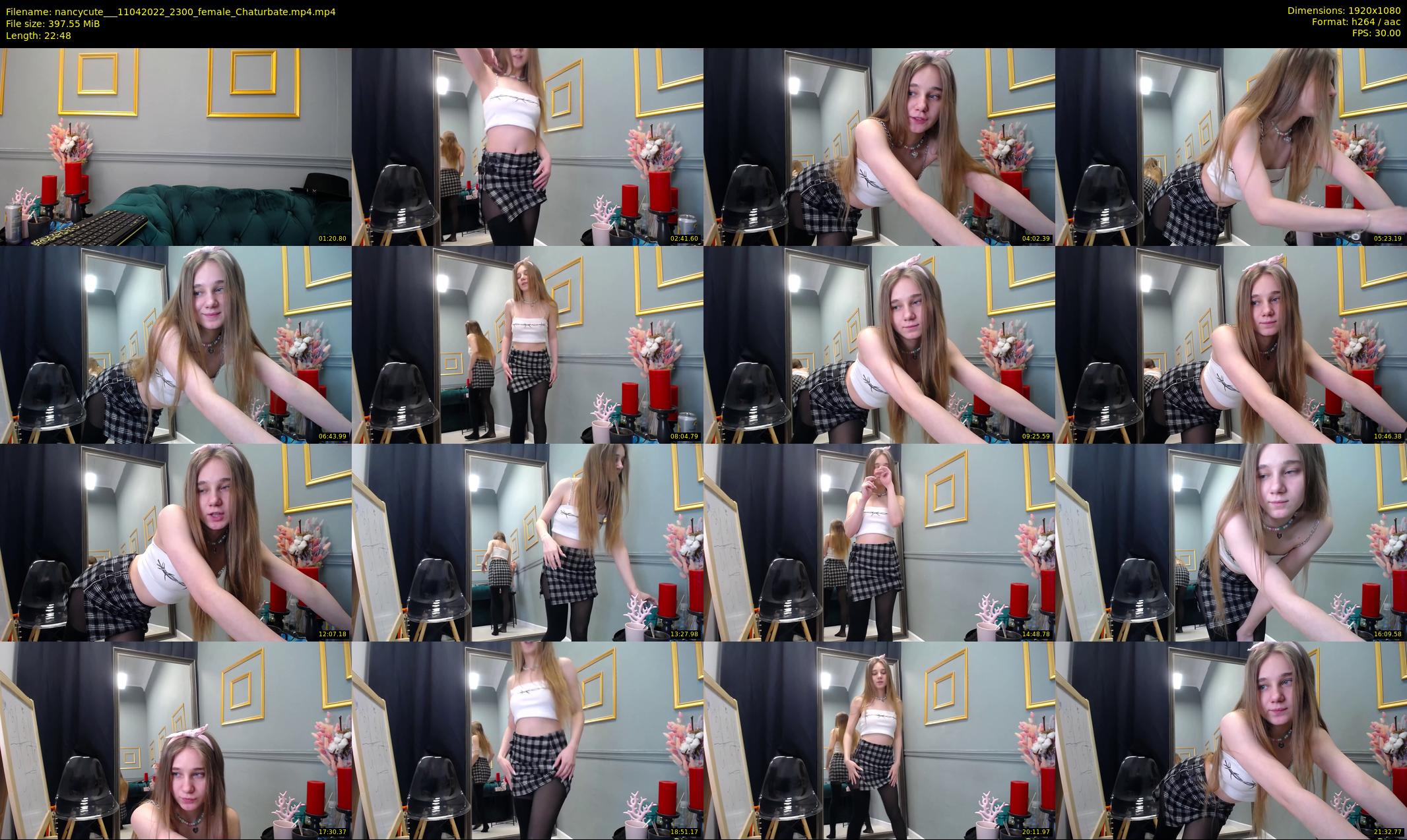 nancycute__ — 23 minute Chaturbate female cam show recording, 1080p, Apr 11, 2022