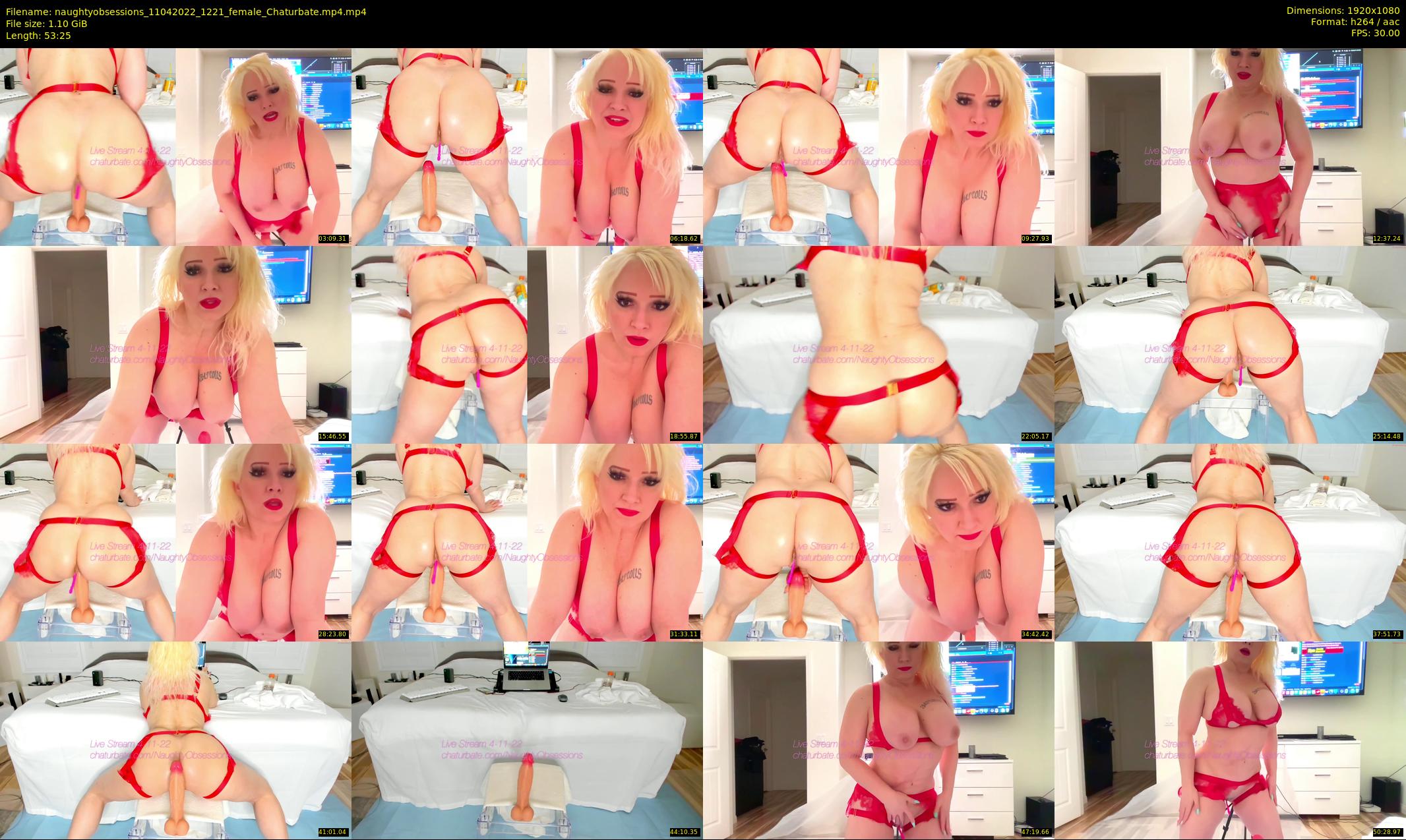 naughtyobsessions — 54 minute Chaturbate female cam show recording, 1080p, Apr 11, 2022