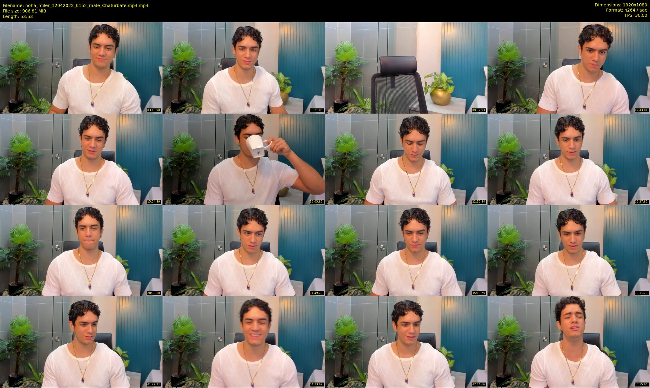 noha_miler — 54 minute Chaturbate male cam show recording, 1080p, Apr 12, 2022
