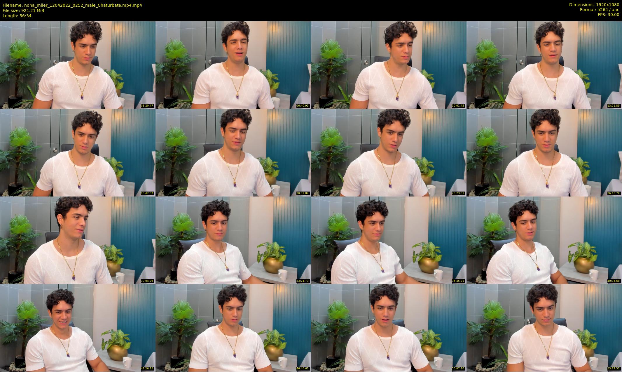 noha_miler — 57 minute Chaturbate male cam show recording, 1080p, Apr 12, 2022