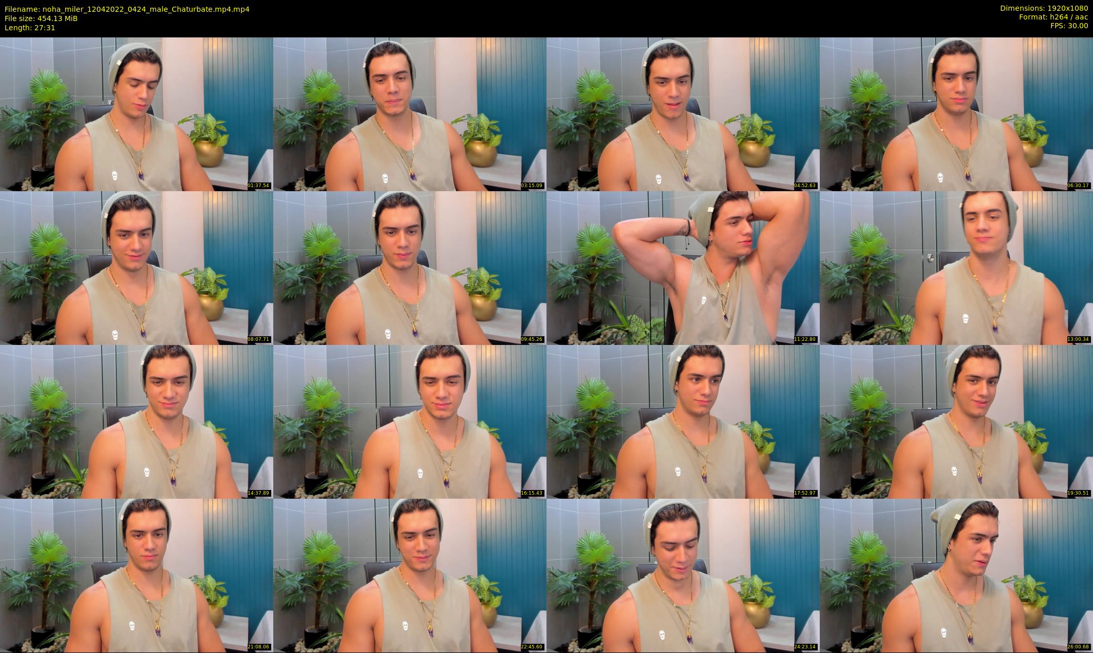 noha_miler — 28 minute Chaturbate male cam show recording, 1080p, Apr 12, 2022