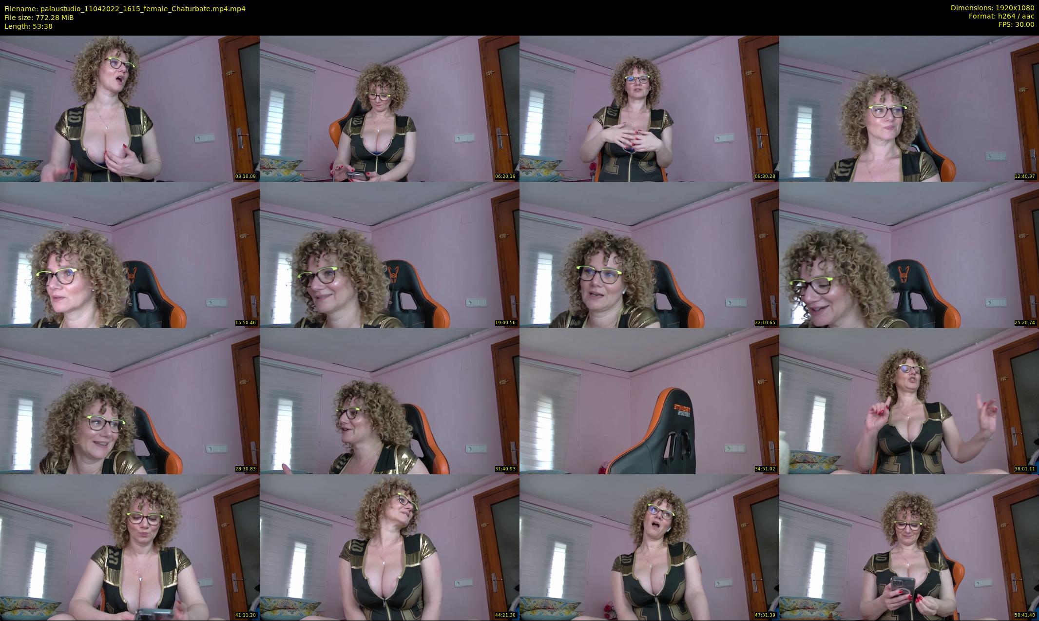 palaustudio — 54 minute Chaturbate female cam show recording, 1080p, Apr 11, 2022
