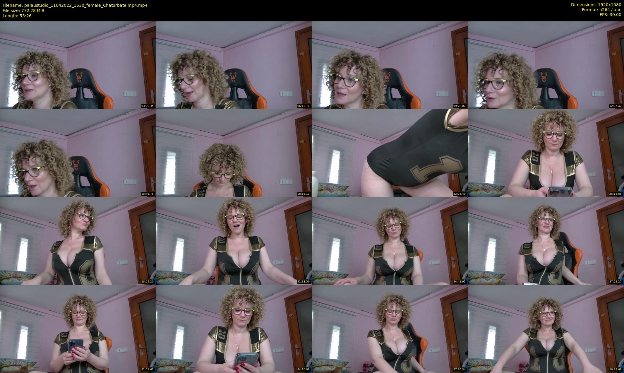 palaustudio — 54 minute Chaturbate female cam show recording, 1080p, Apr 11, 2022