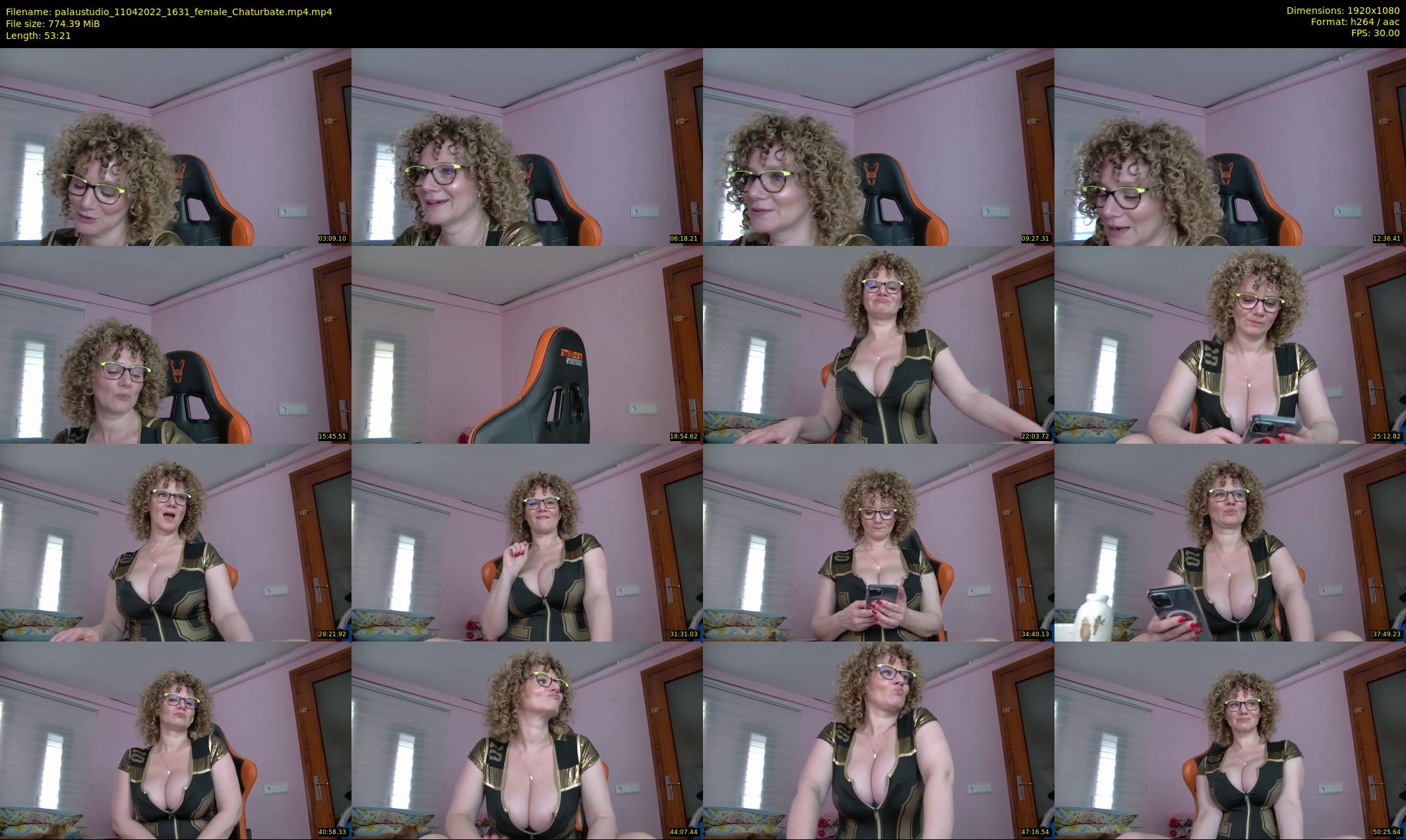 palaustudio — 54 minute Chaturbate female cam show recording, 1080p, Apr 11, 2022