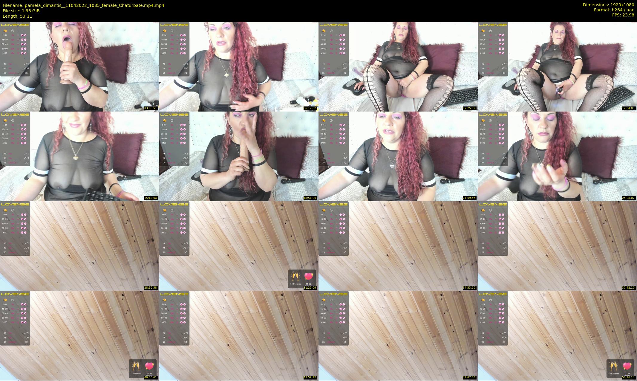 pamela_dimantis_ — 54 minute Chaturbate female cam show recording, 1080p, Apr 11, 2022