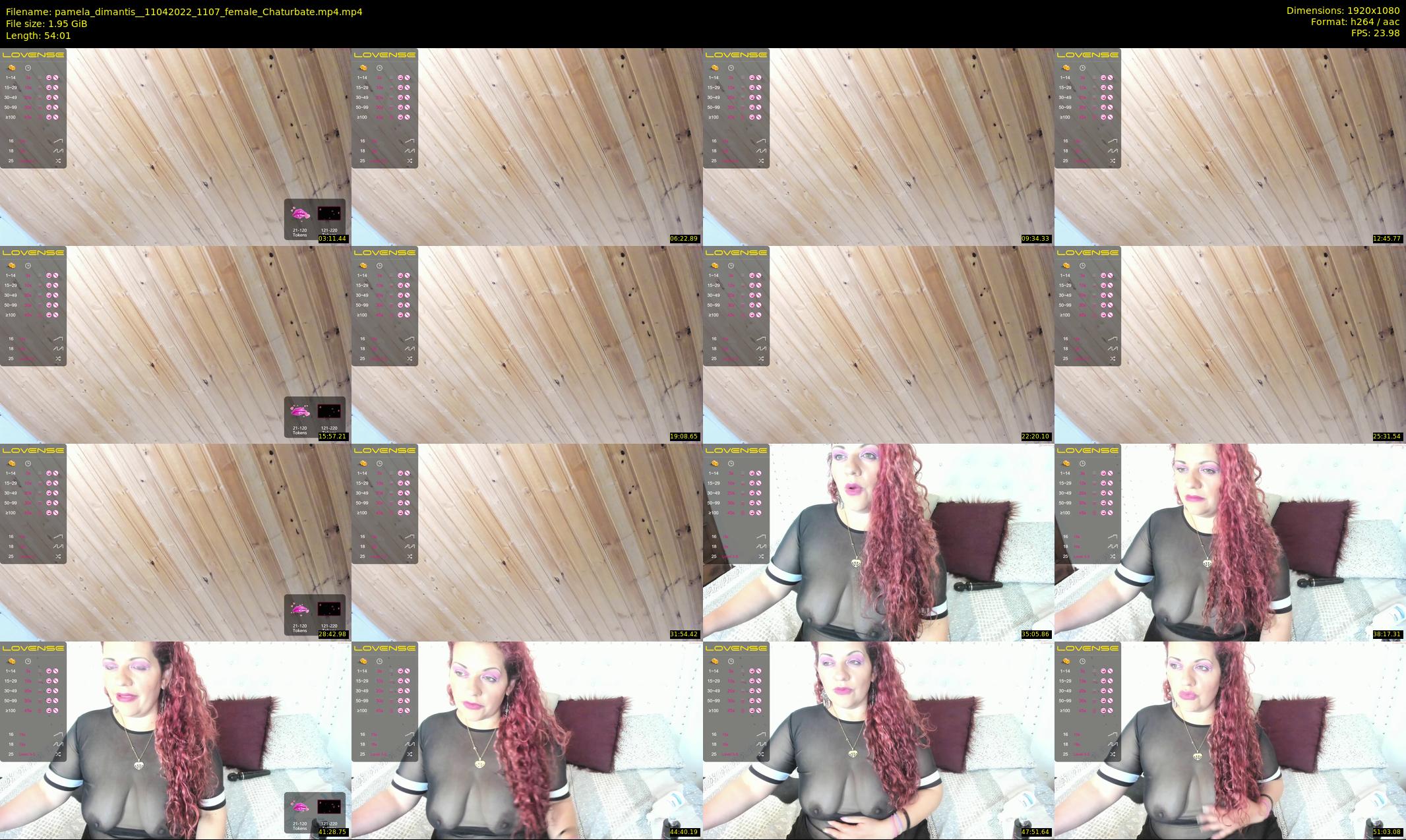 pamela_dimantis_ — 55 minute Chaturbate female cam show recording, 1080p, Apr 11, 2022