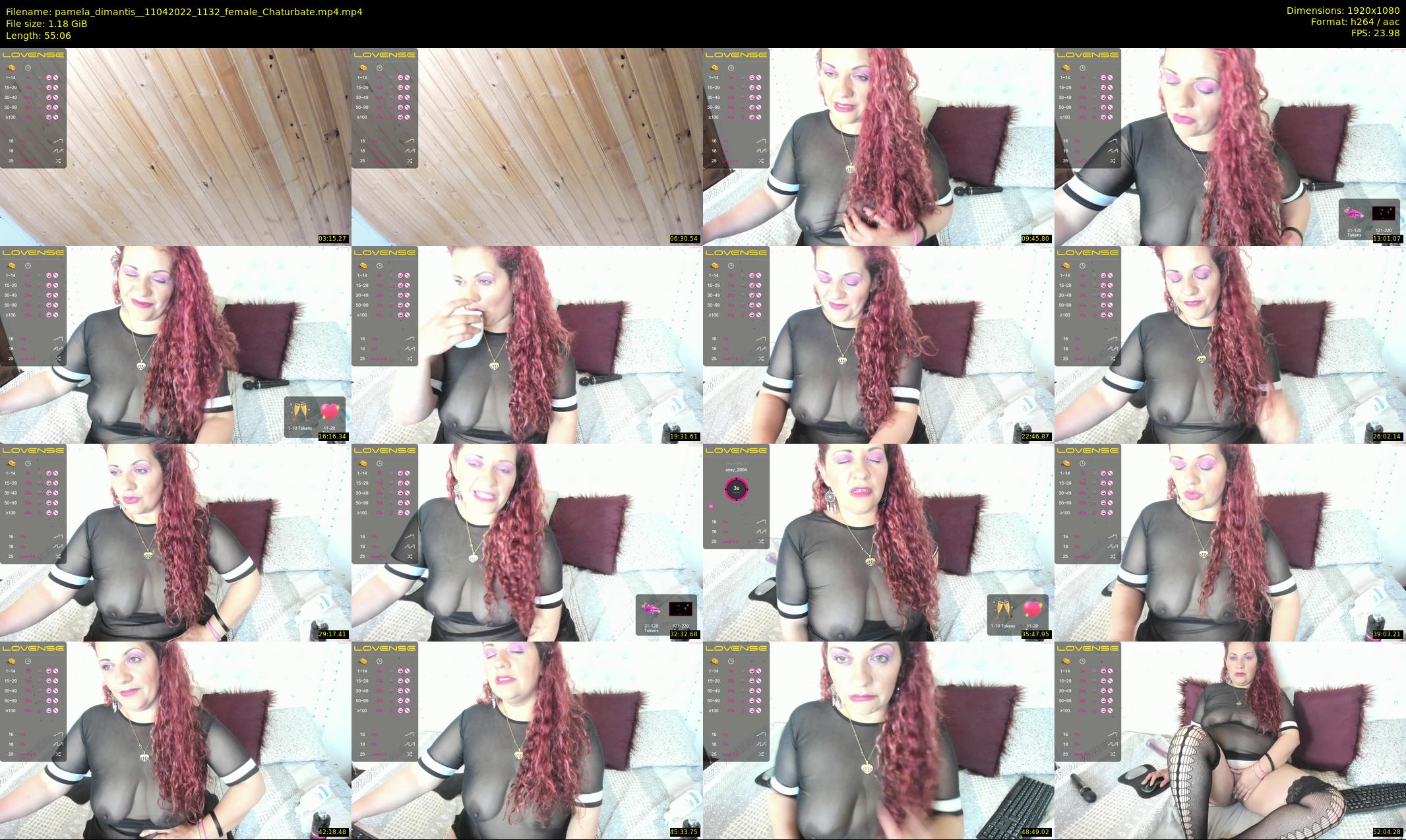 pamela_dimantis_ — 56 minute Chaturbate female cam show recording, 1080p, Apr 11, 2022