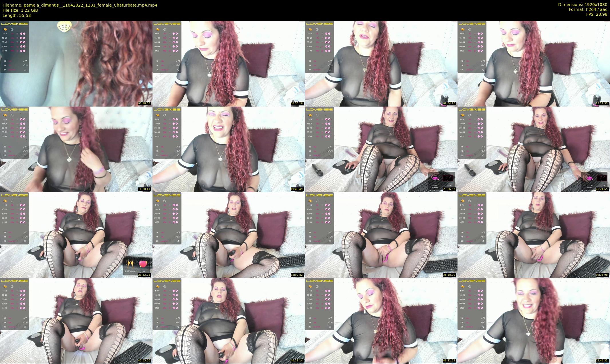 pamela_dimantis_ — 56 minute Chaturbate female cam show recording, 1080p, Apr 11, 2022