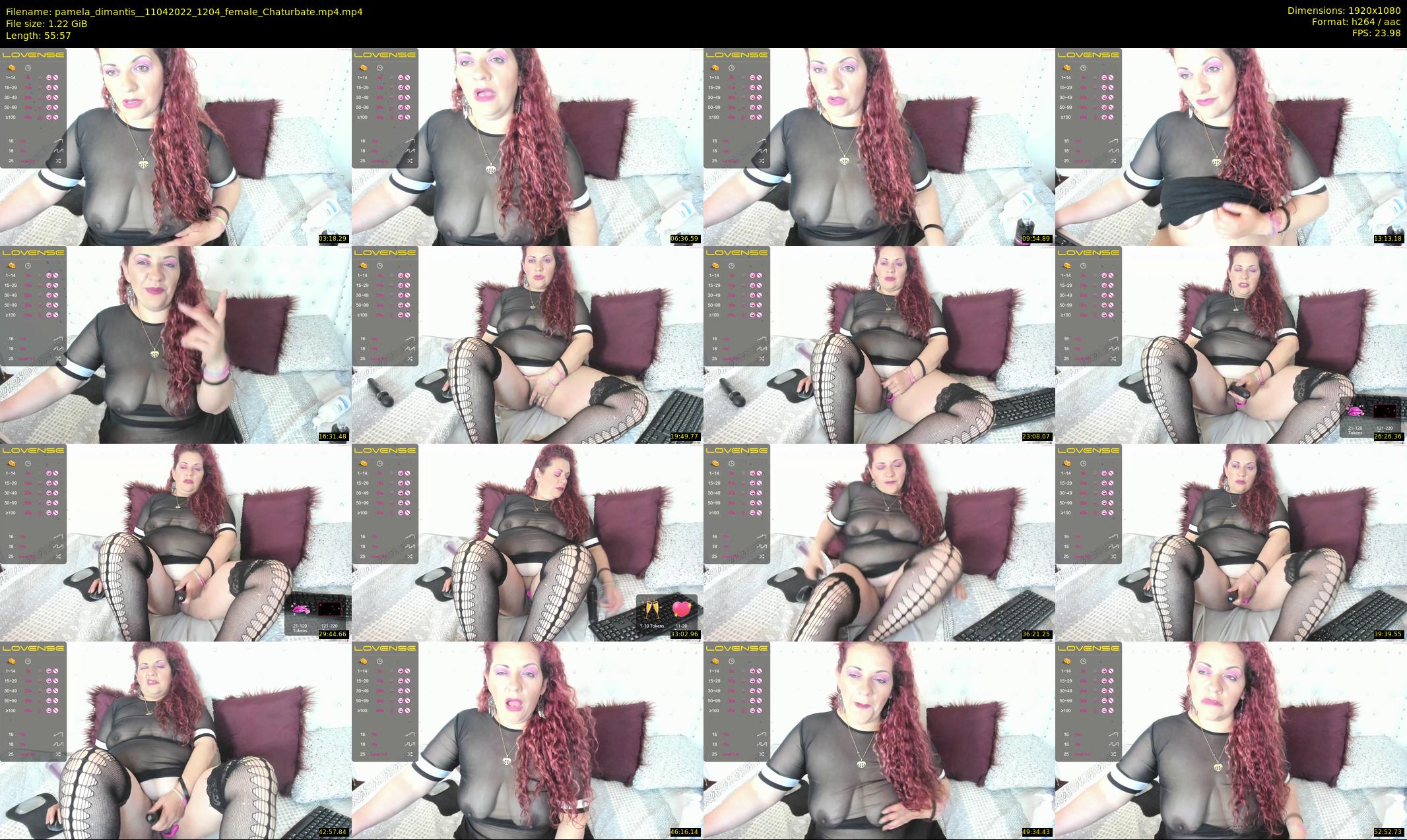 pamela_dimantis_ — 56 minute Chaturbate female cam show recording, 1080p, Apr 11, 2022