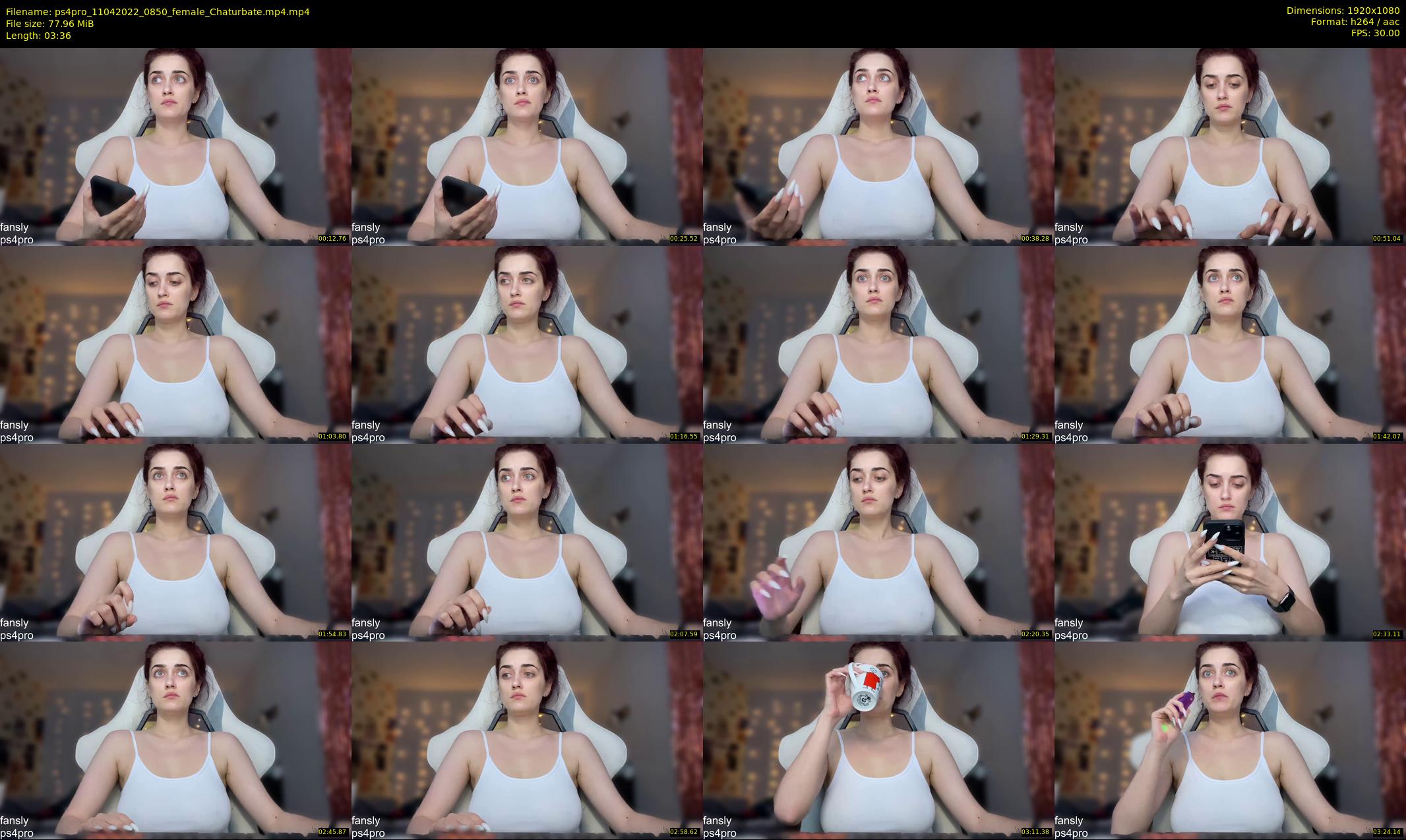 ps4pro — 4 minute Chaturbate female cam show recording, 1080p, Apr 11, 2022