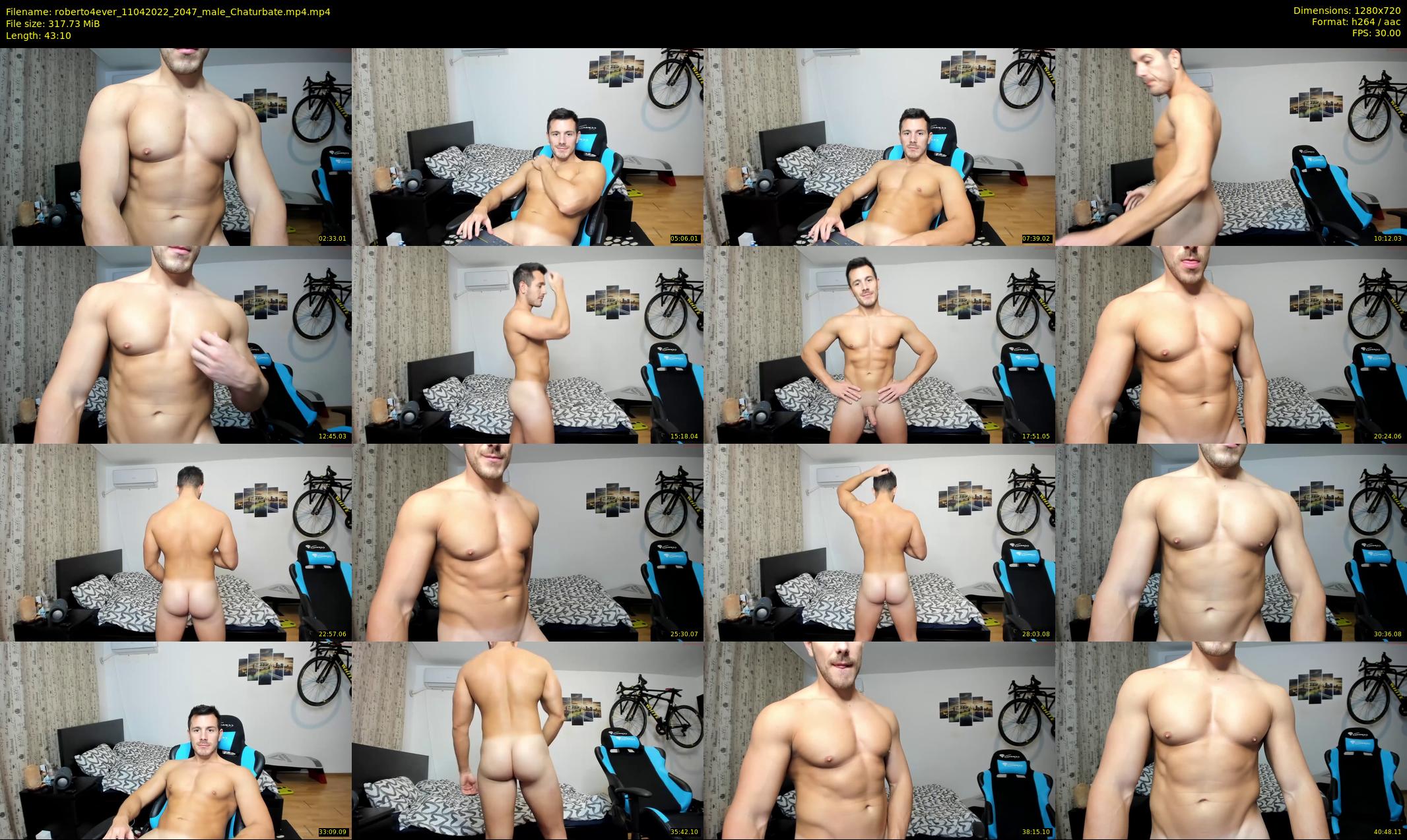 roberto4ever — 44 minute Chaturbate male cam show recording, 720p, Apr 11, 2022