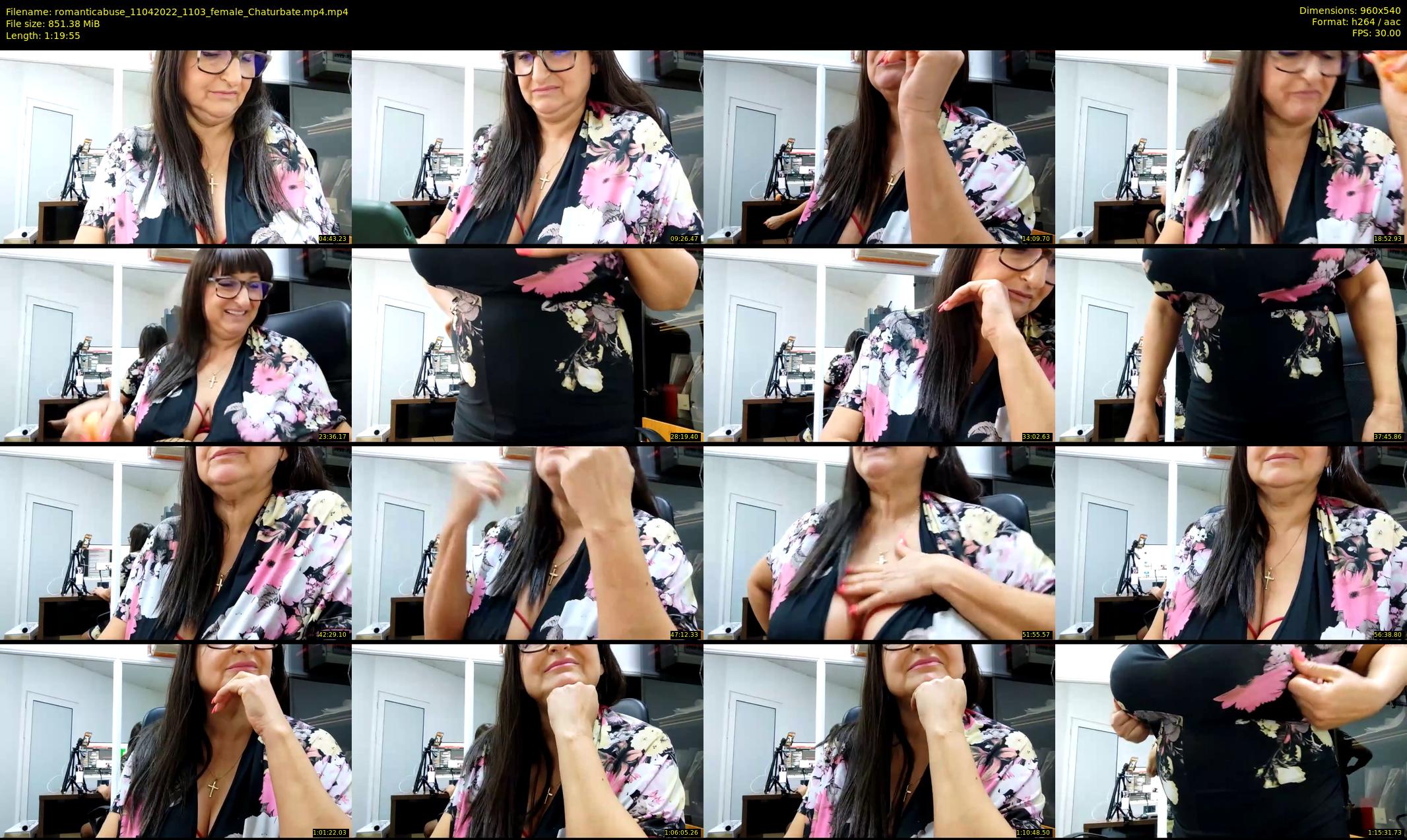 romanticabuse — 80 minute Chaturbate female cam show recording, 480p, Apr 11, 2022