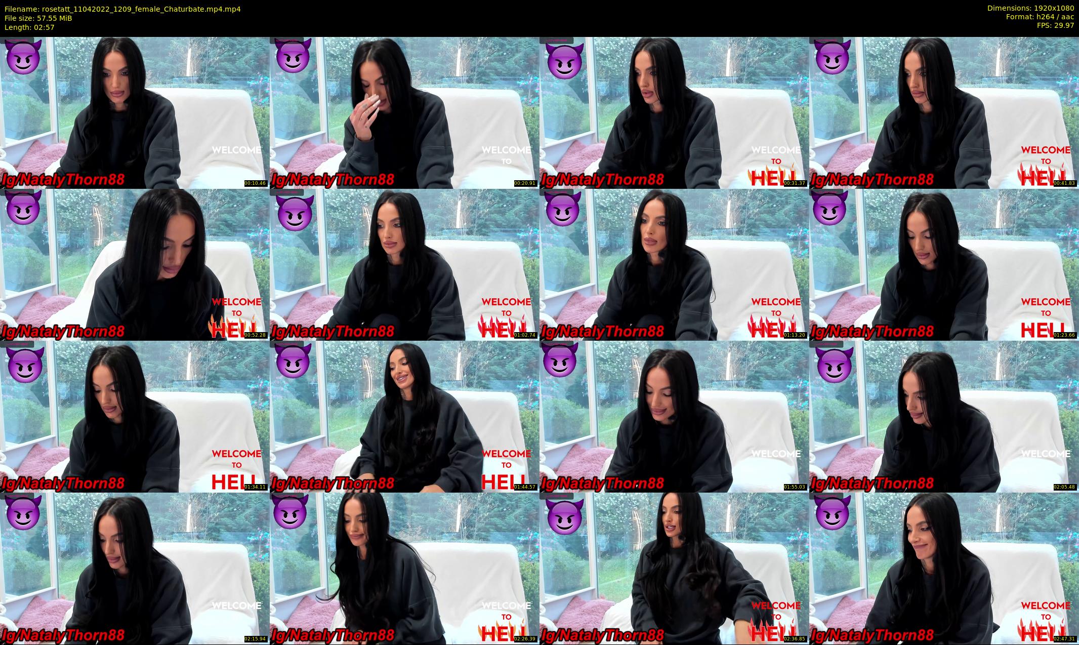 rosetatt — 3 minute Chaturbate female cam show recording, 1080p, Apr 11, 2022