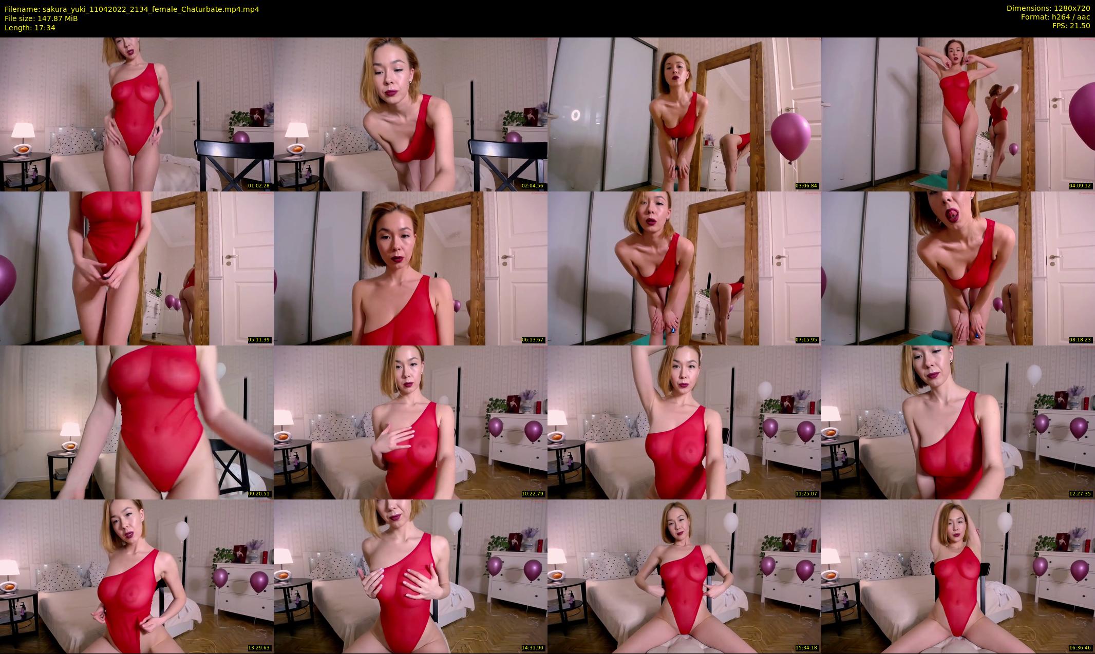 sakura_yuki — 18 minute Chaturbate female cam show recording, 720p, Apr 11, 2022
