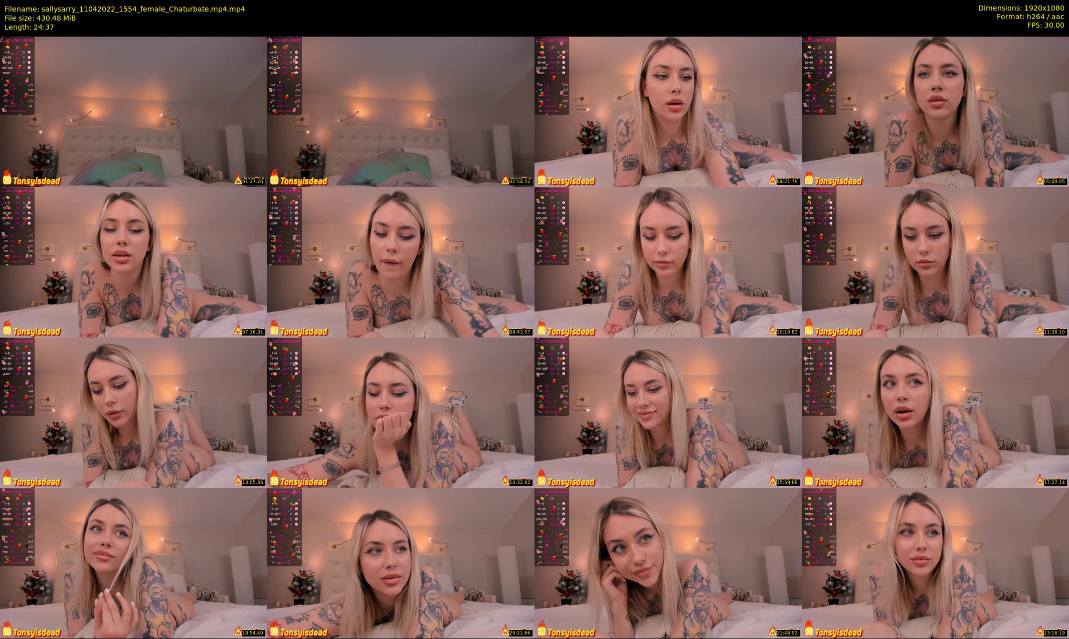 sallysarry — 25 minute Chaturbate couple cam show recording, 1080p, Apr 11, 2022