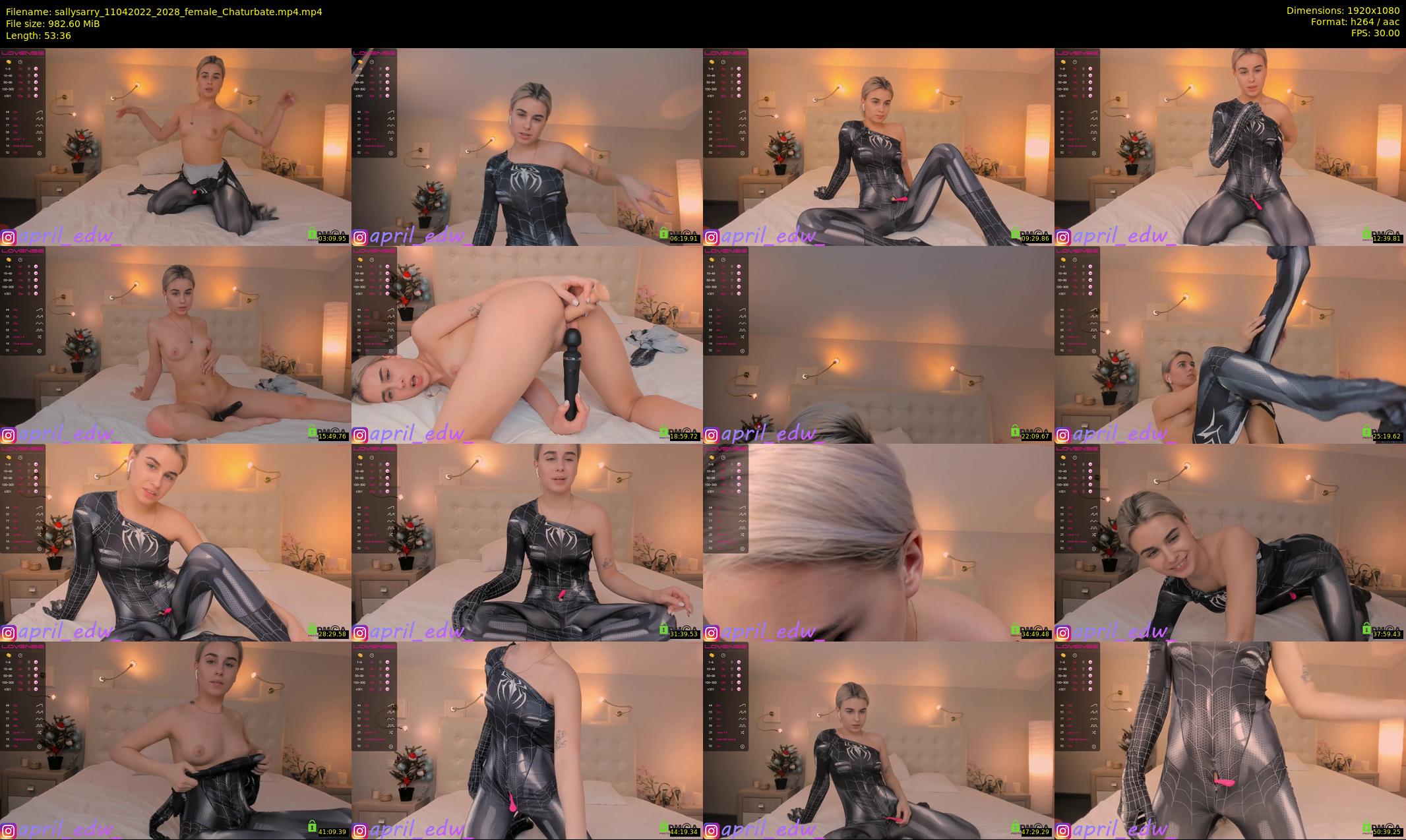 sallysarry — 54 minute Chaturbate couple cam show recording, 1080p, Apr 11, 2022