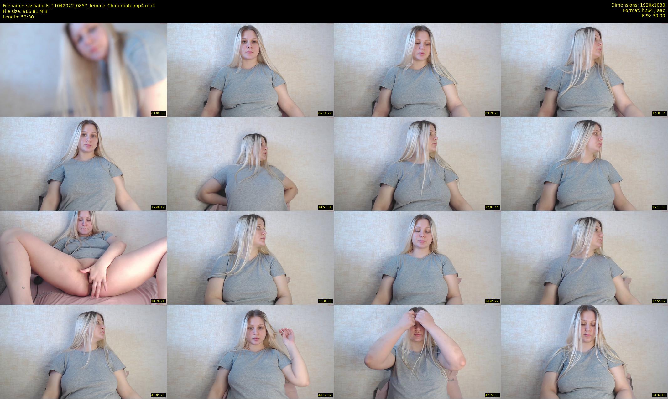 sashabulls — 54 minute Chaturbate couple cam show recording, 1080p, Apr 11, 2022