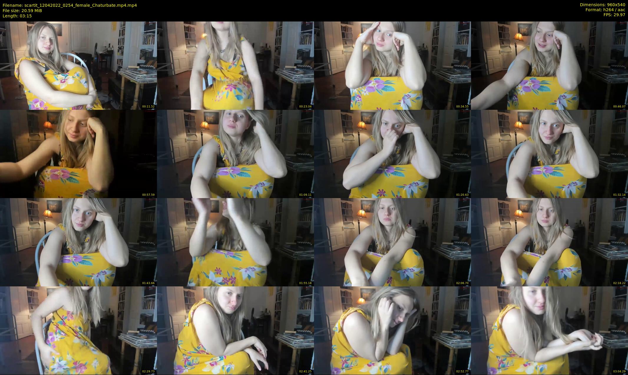 scartit — 4 minute Chaturbate female cam show recording, 480p, Apr 12, 2022