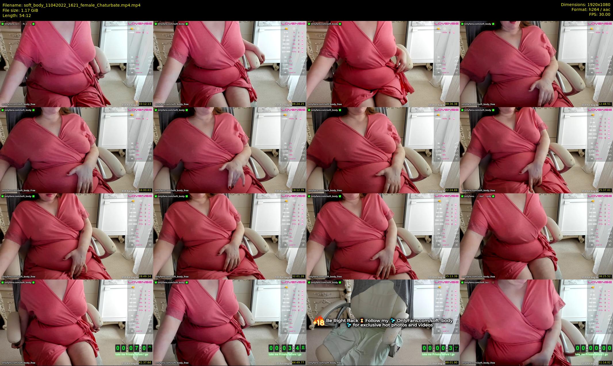 soft_body — 55 minute Chaturbate female cam show recording, 1080p, Apr 11, 2022