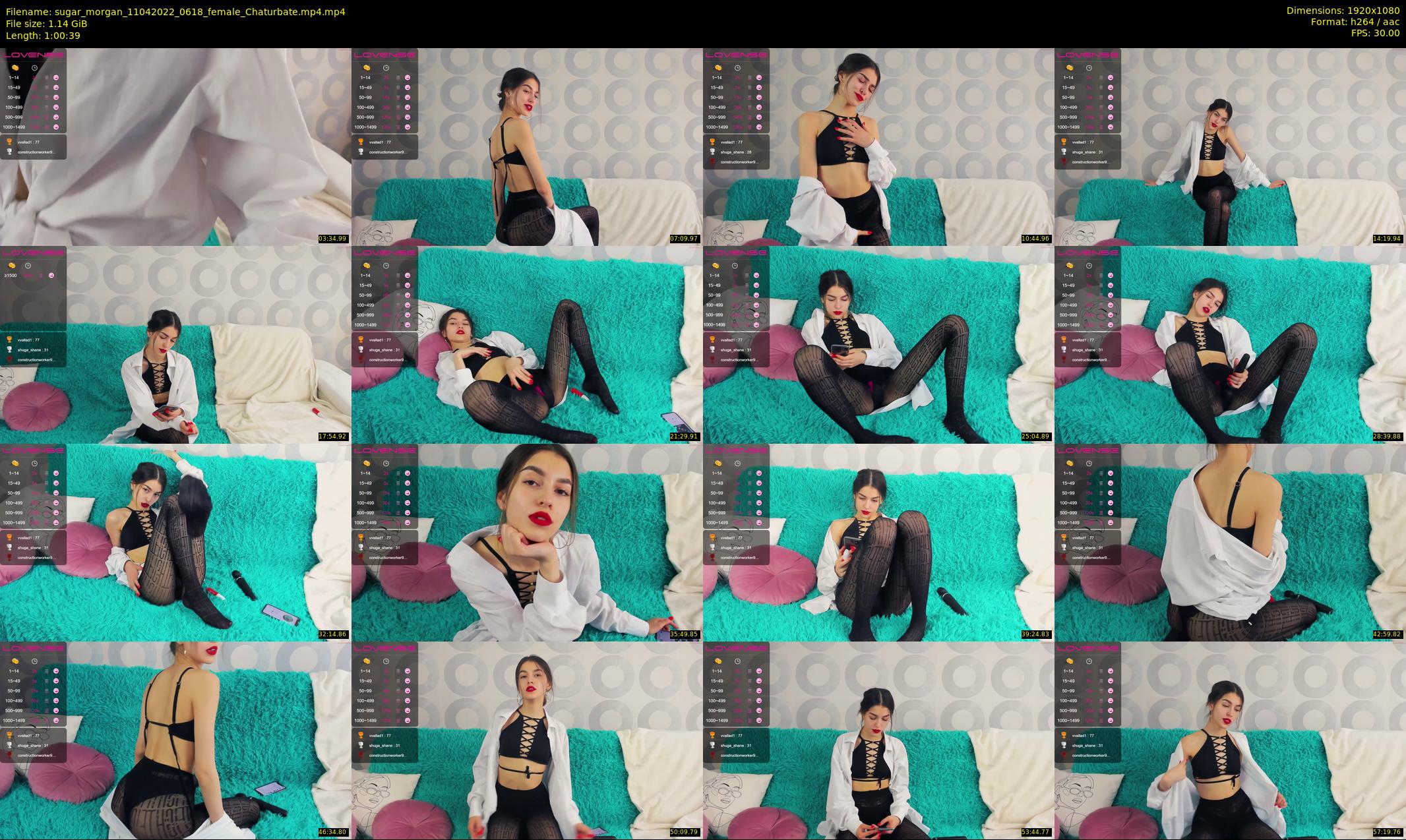 sugar_morgan — 61 minute Chaturbate female cam show recording, 1080p, Apr 11, 2022