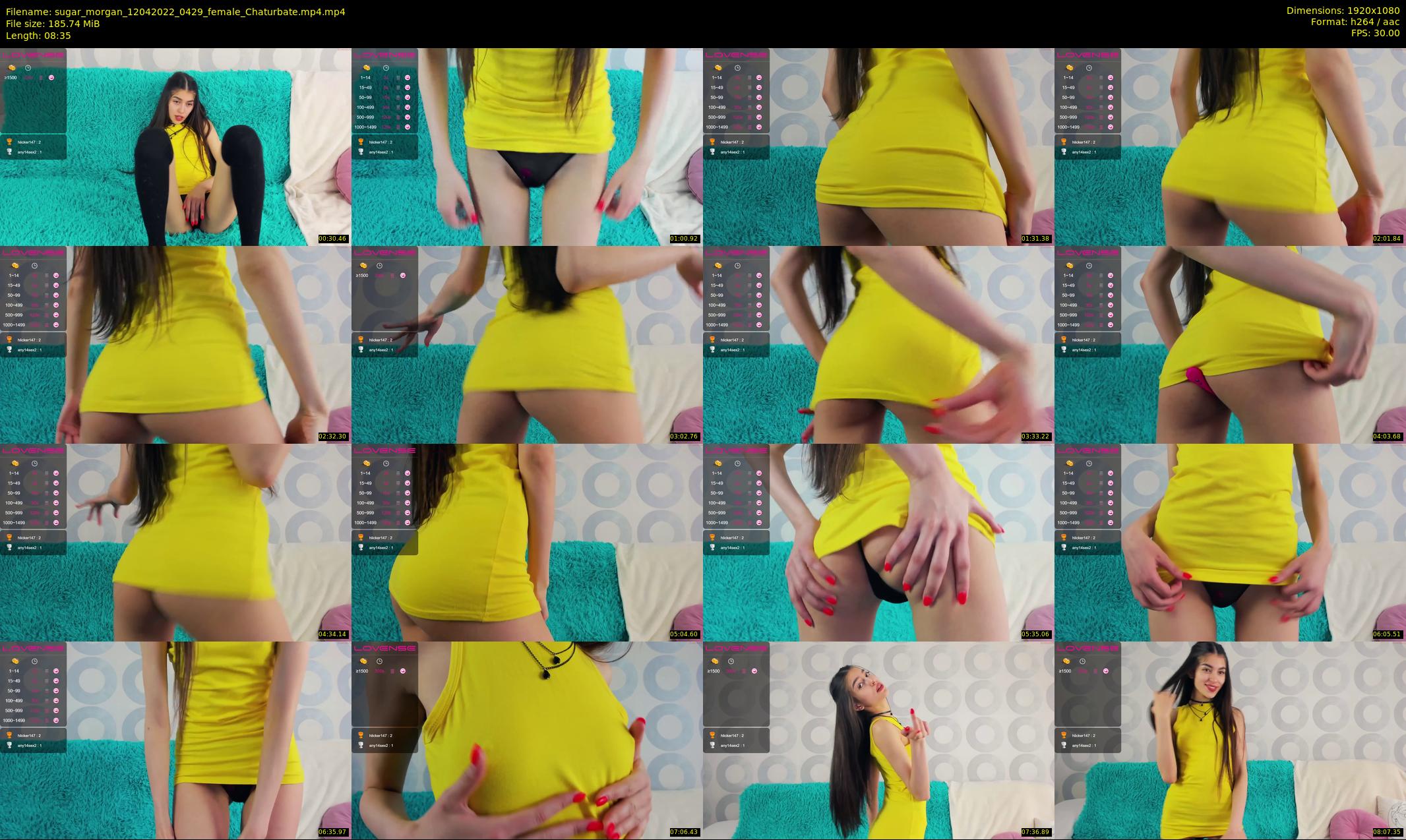 sugar_morgan — 9 minute Chaturbate female cam show recording, 1080p, Apr 12, 2022