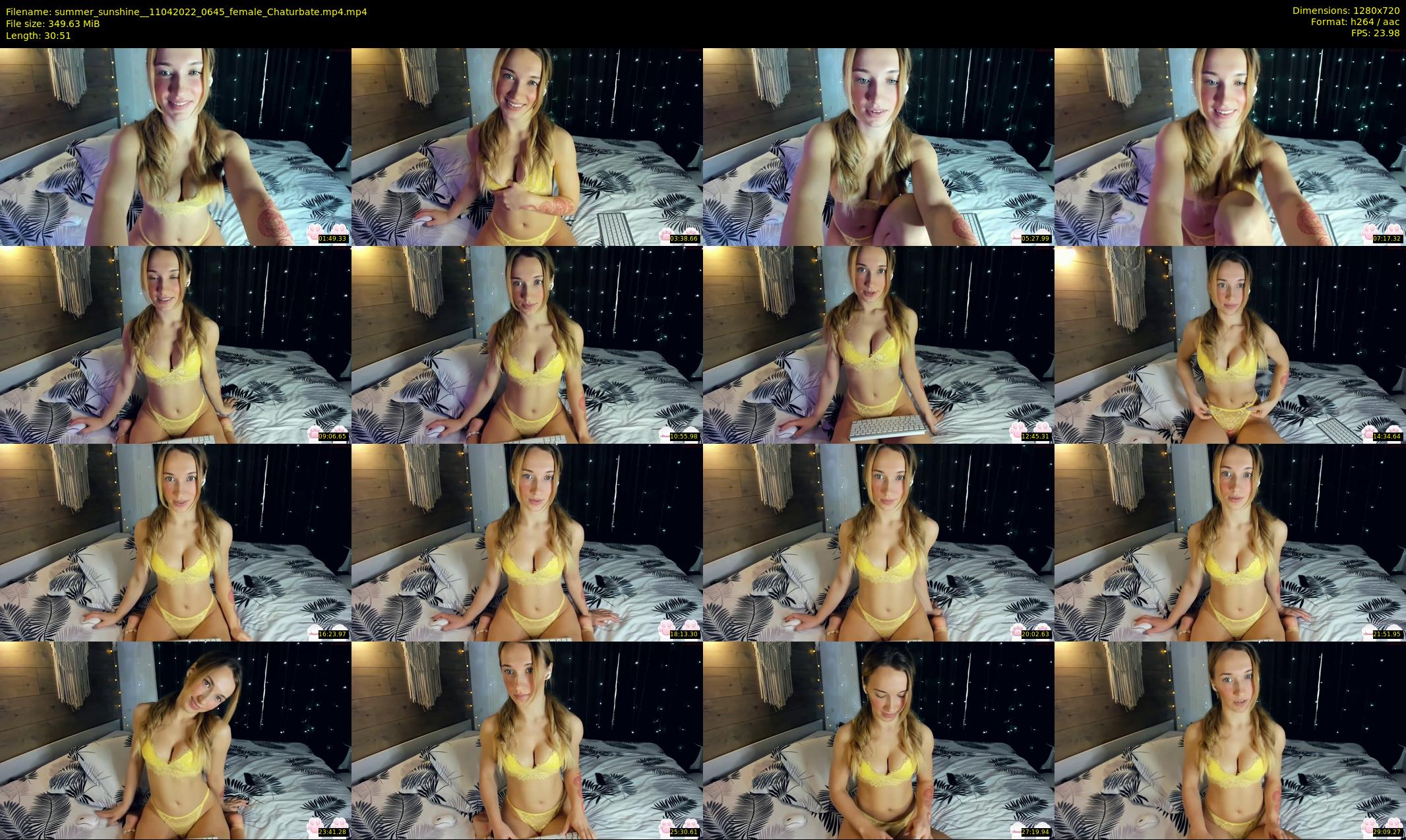 summer_sunshine_ — 31 minute Chaturbate female cam show recording, 720p, Apr 11, 2022