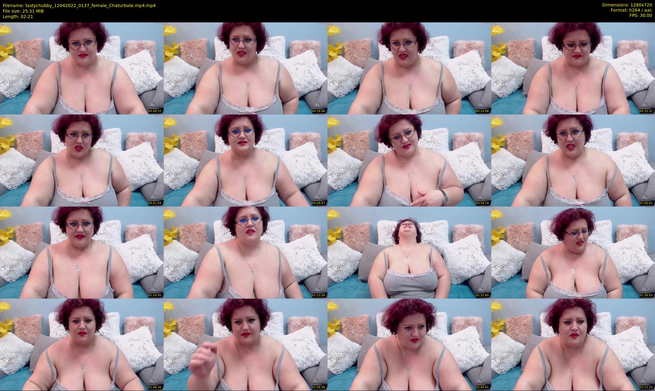 tastychubby — 3 minute Chaturbate female cam show recording, 720p, Apr 12, 2022