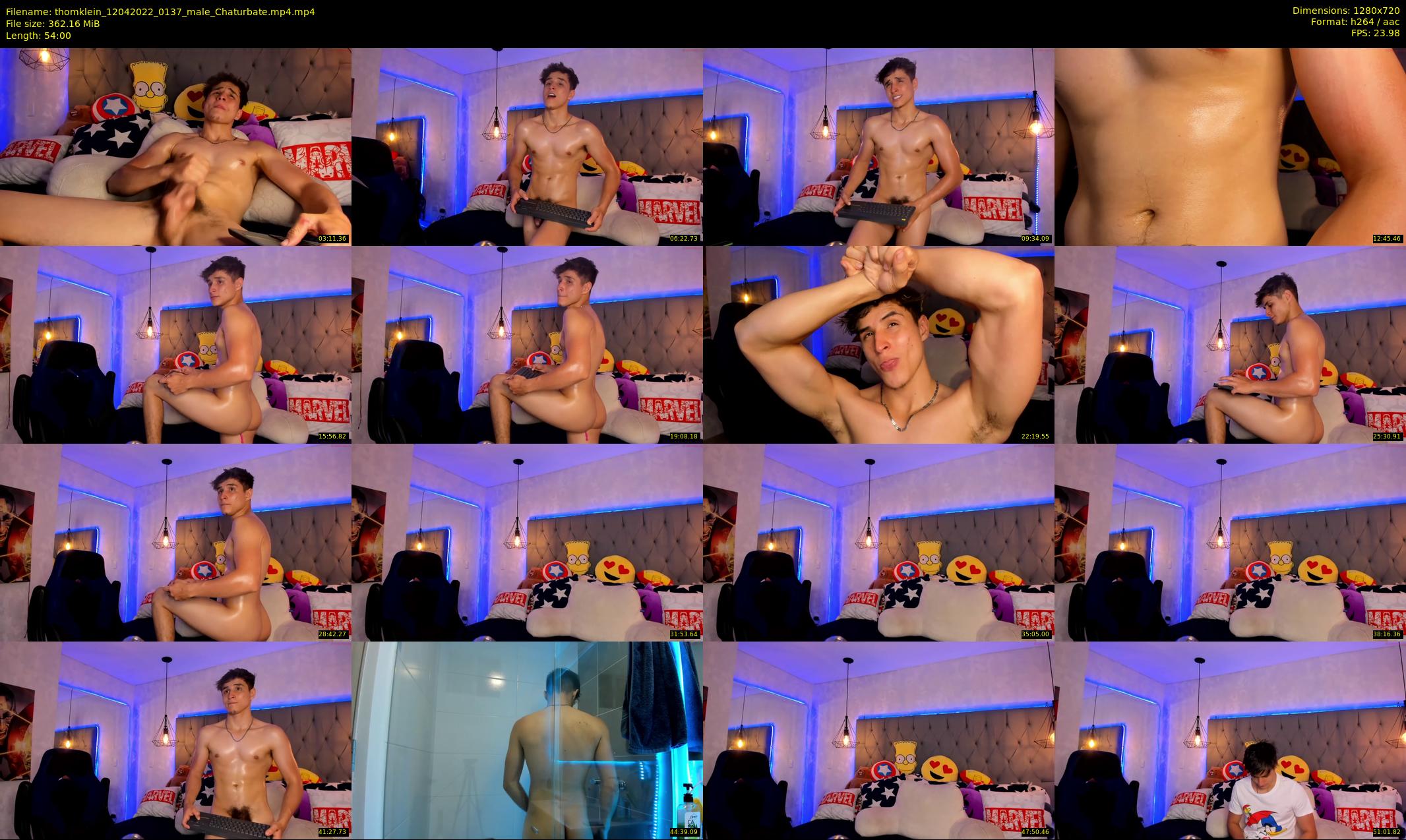 thomklein — 54 minute Chaturbate male cam show recording, 720p, Apr 12, 2022