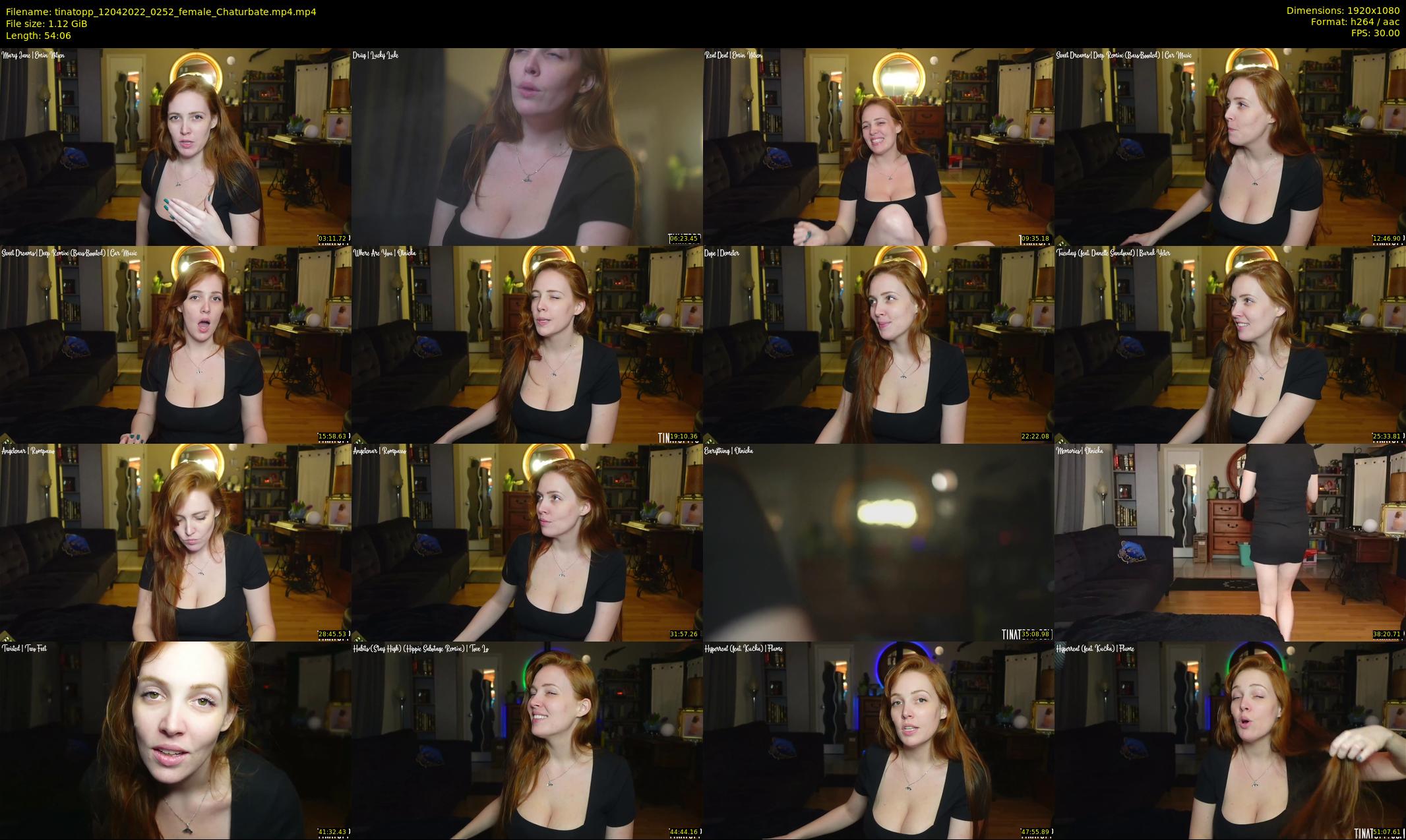 tinatopp — 55 minute Chaturbate female cam show recording, 1080p, Apr 12, 2022