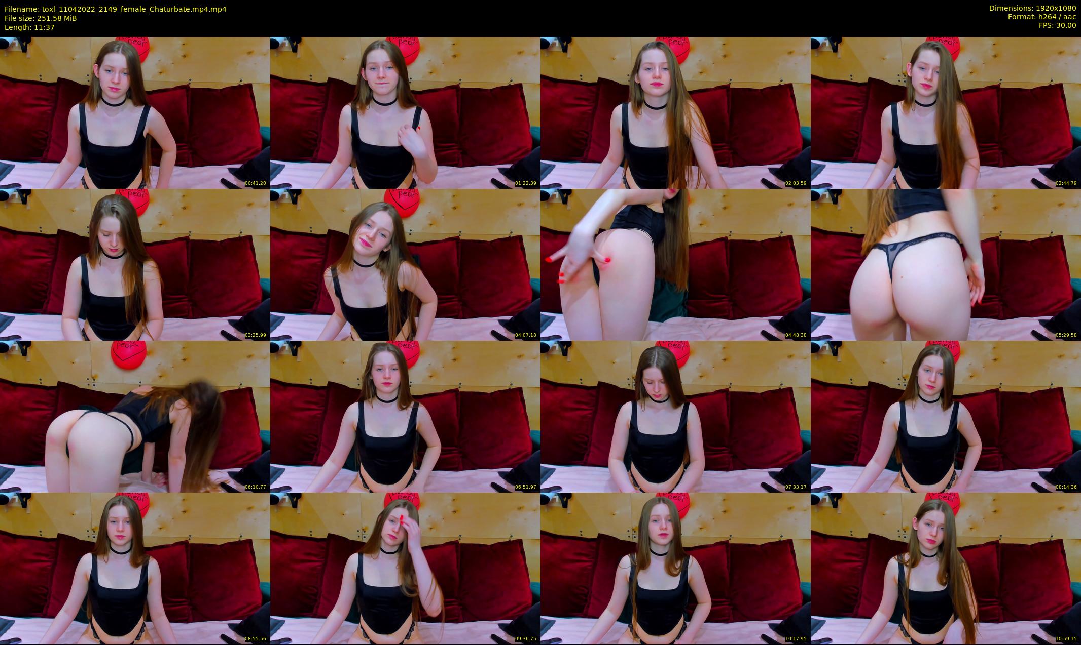 toxl — 12 minute Chaturbate female cam show recording, 1080p, Apr 11, 2022