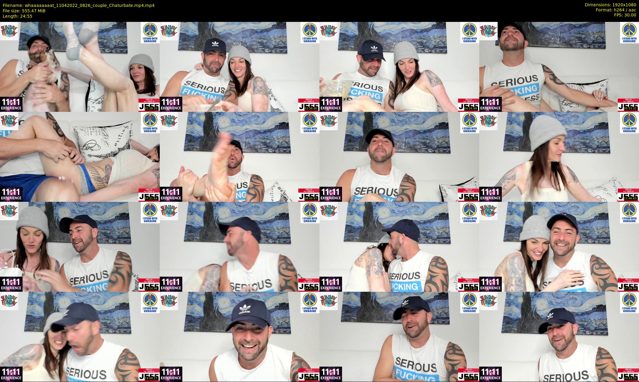 whaaaaaaaat — 25 minute Chaturbate couple cam show recording, 1080p, Apr 11, 2022