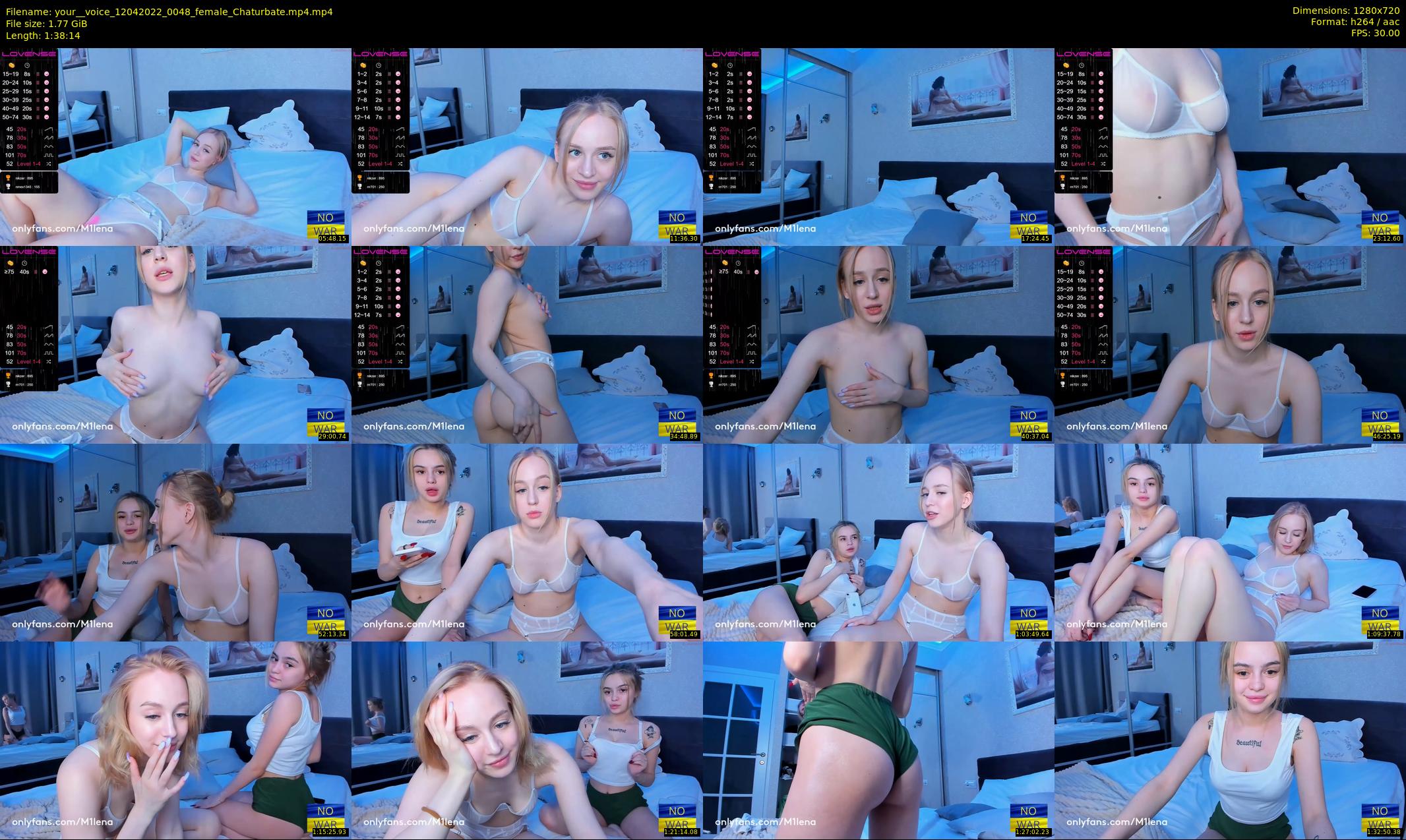 your__voice — 99 minute Chaturbate female cam show recording, 720p, Apr 12, 2022