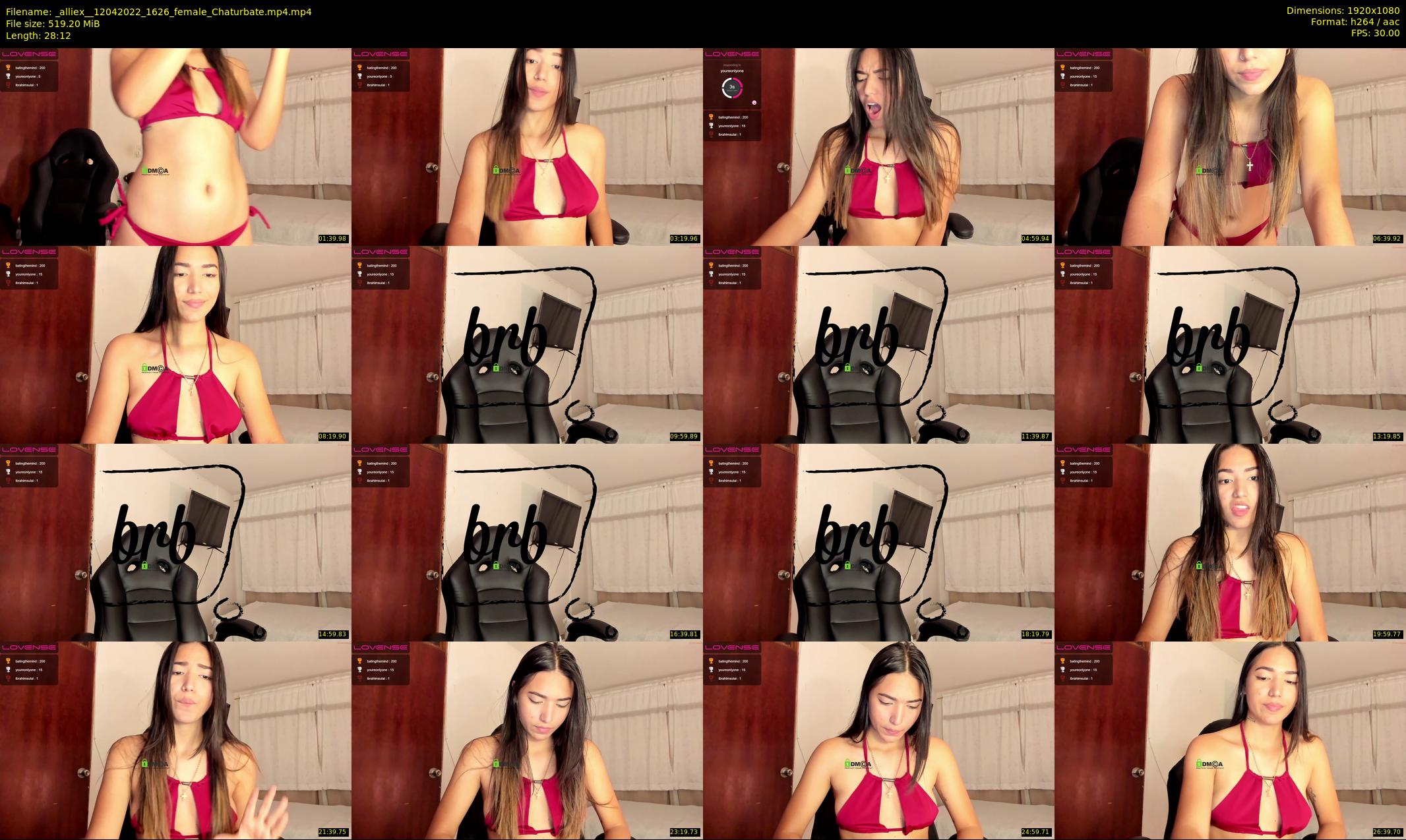 _alliex_ — 29 minute Chaturbate female cam show recording, 1080p, Apr 12, 2022