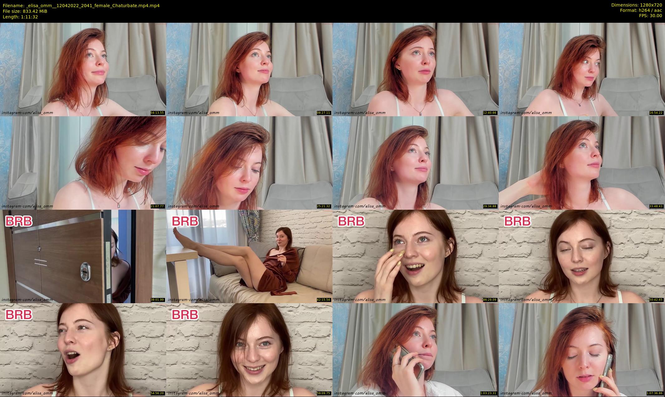 _elisa_omm_ — 72 minute Chaturbate female cam show recording, 720p, Apr 12, 2022