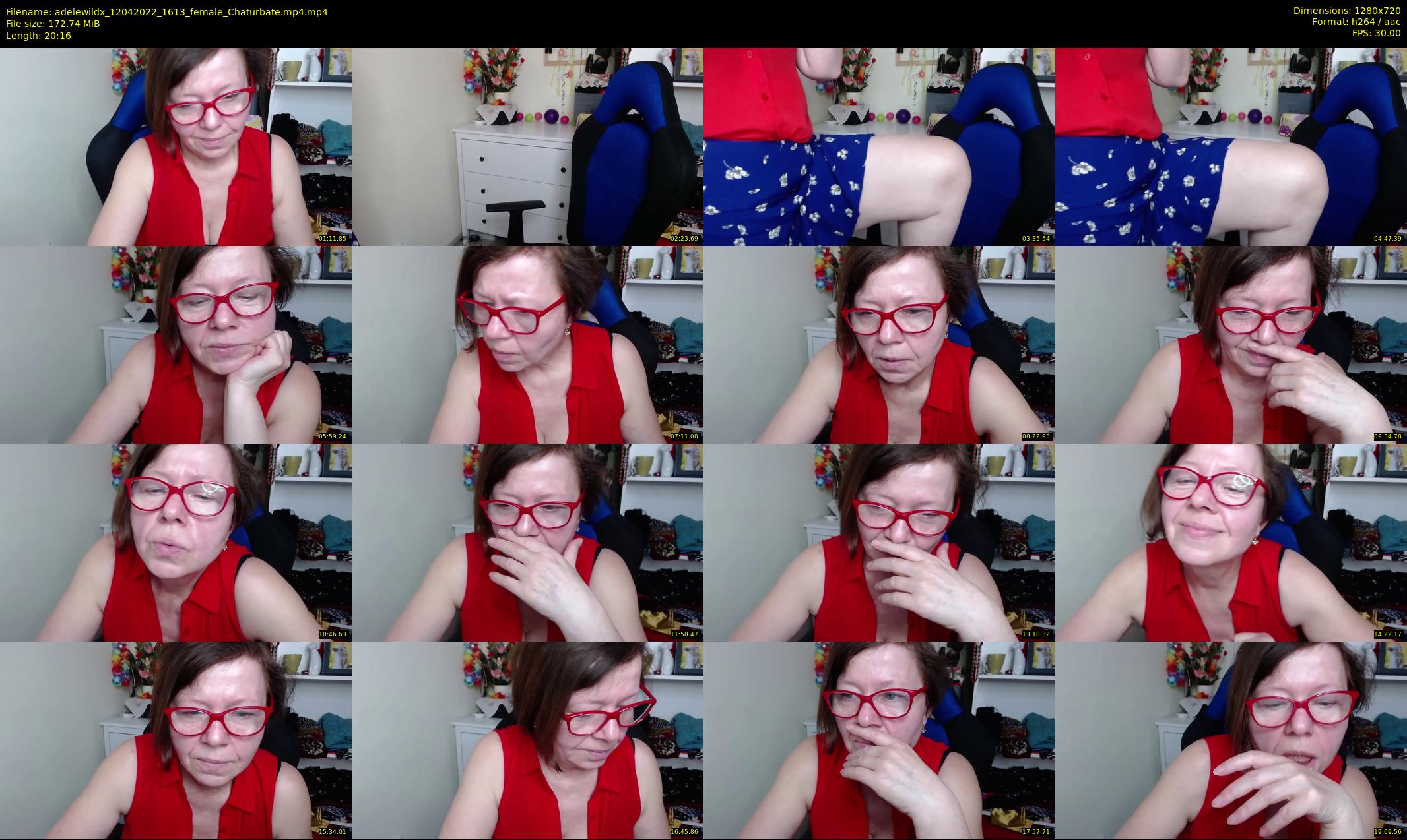 adelewildx — 21 minute Chaturbate female cam show recording, 720p, Apr 12, 2022