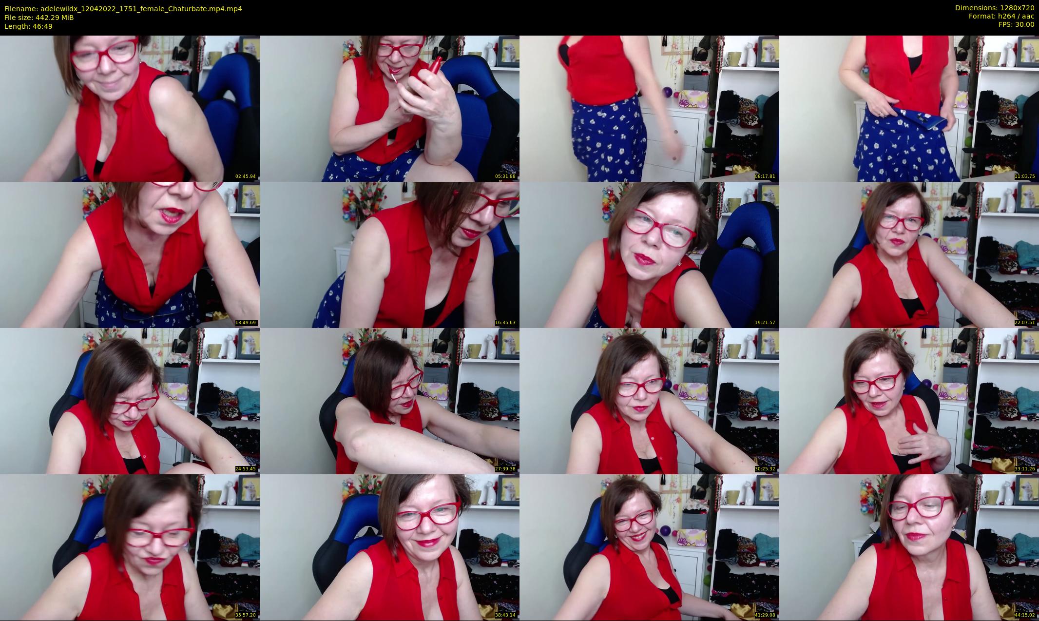 adelewildx — 47 minute Chaturbate female cam show recording, 720p, Apr 12, 2022
