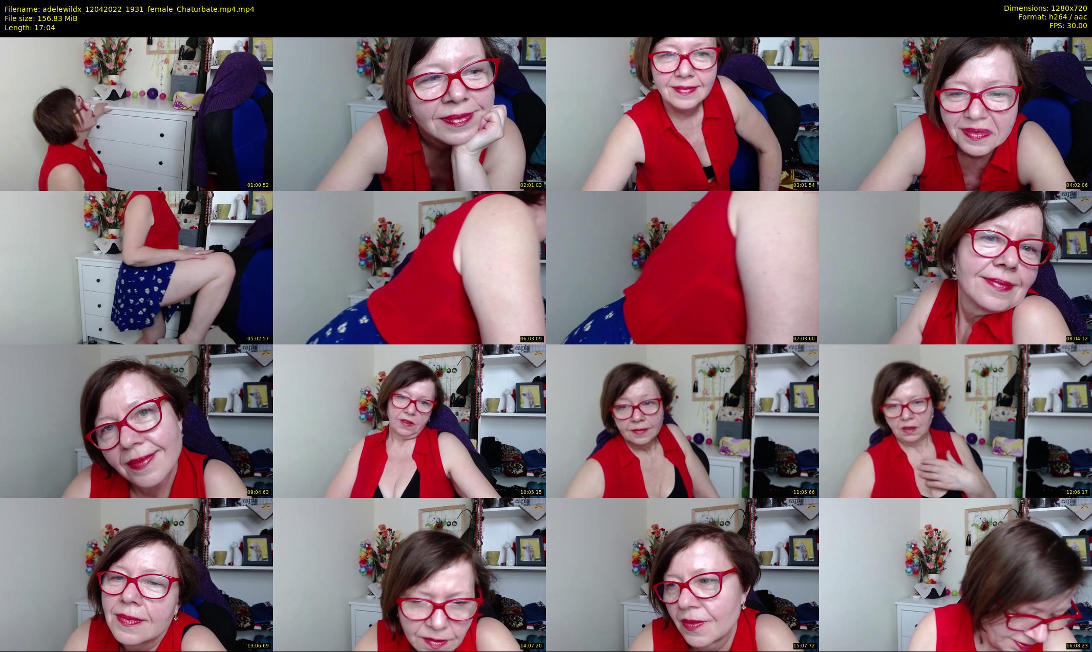 adelewildx — 18 minute Chaturbate female cam show recording, 720p, Apr 12, 2022
