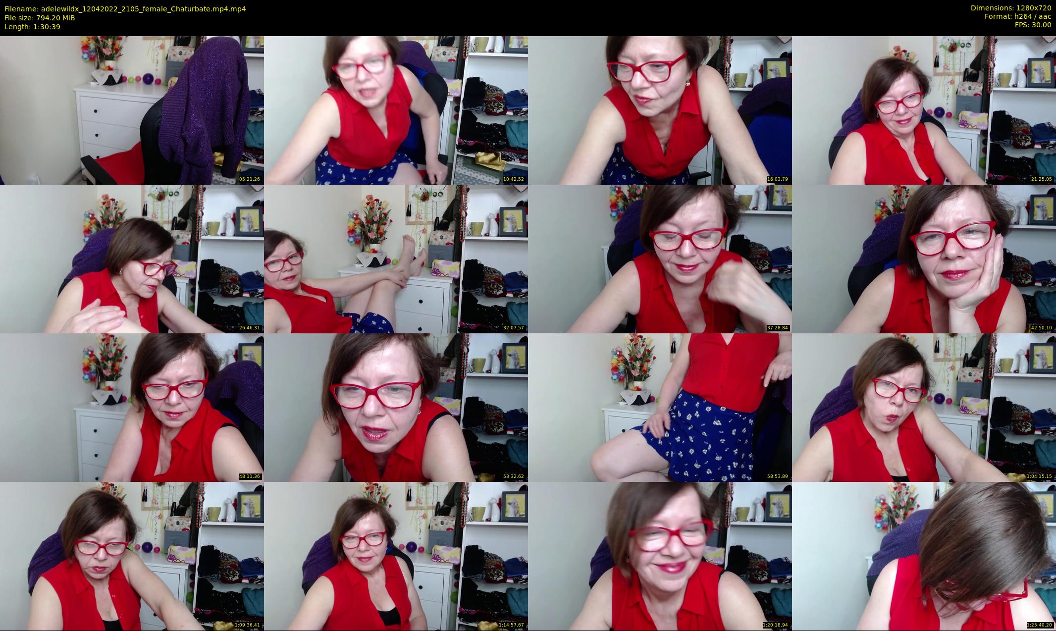 adelewildx — 91 minute Chaturbate female cam show recording, 720p, Apr 12, 2022