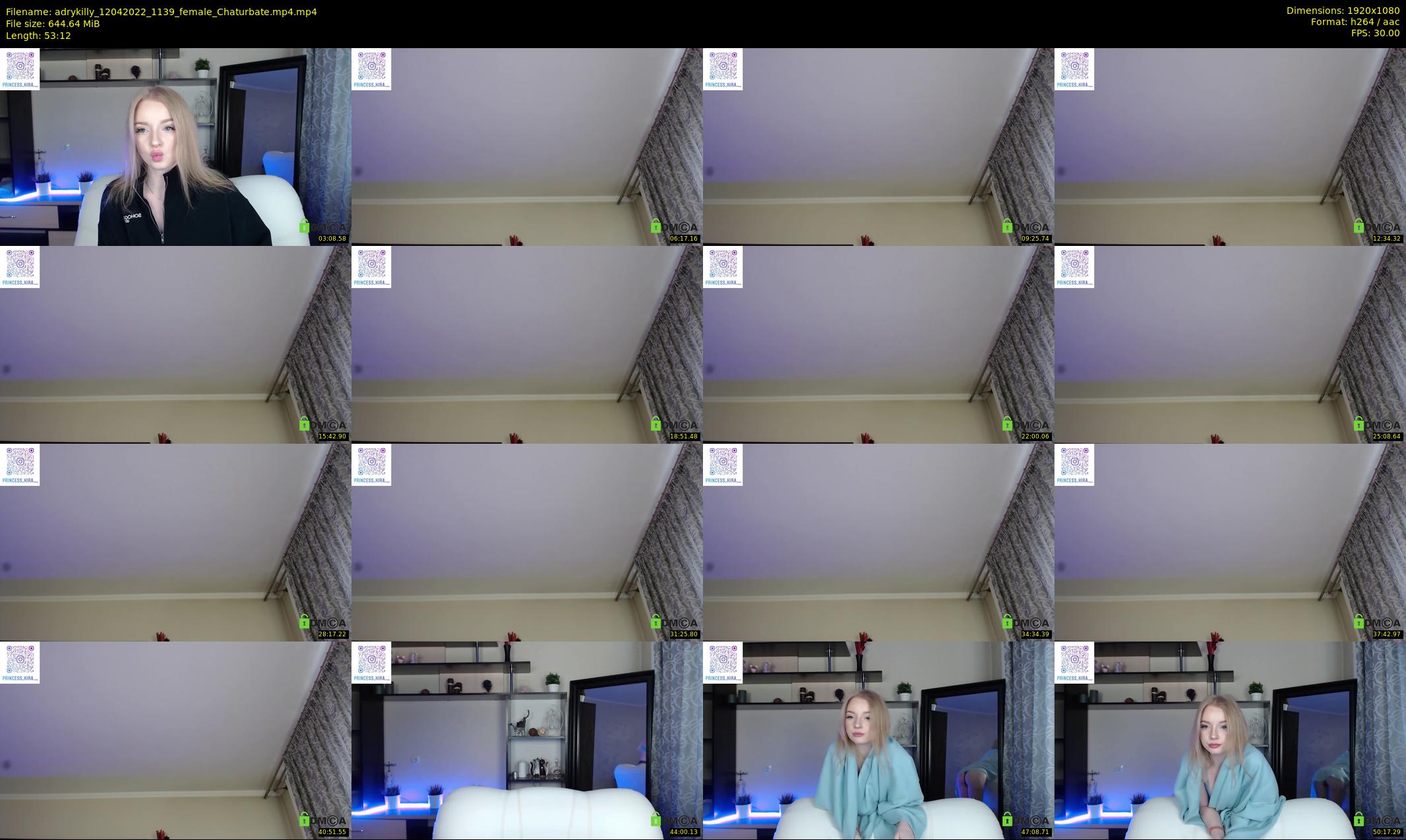 adrykilly — 54 minute Chaturbate female cam show recording, 1080p, Apr 12, 2022
