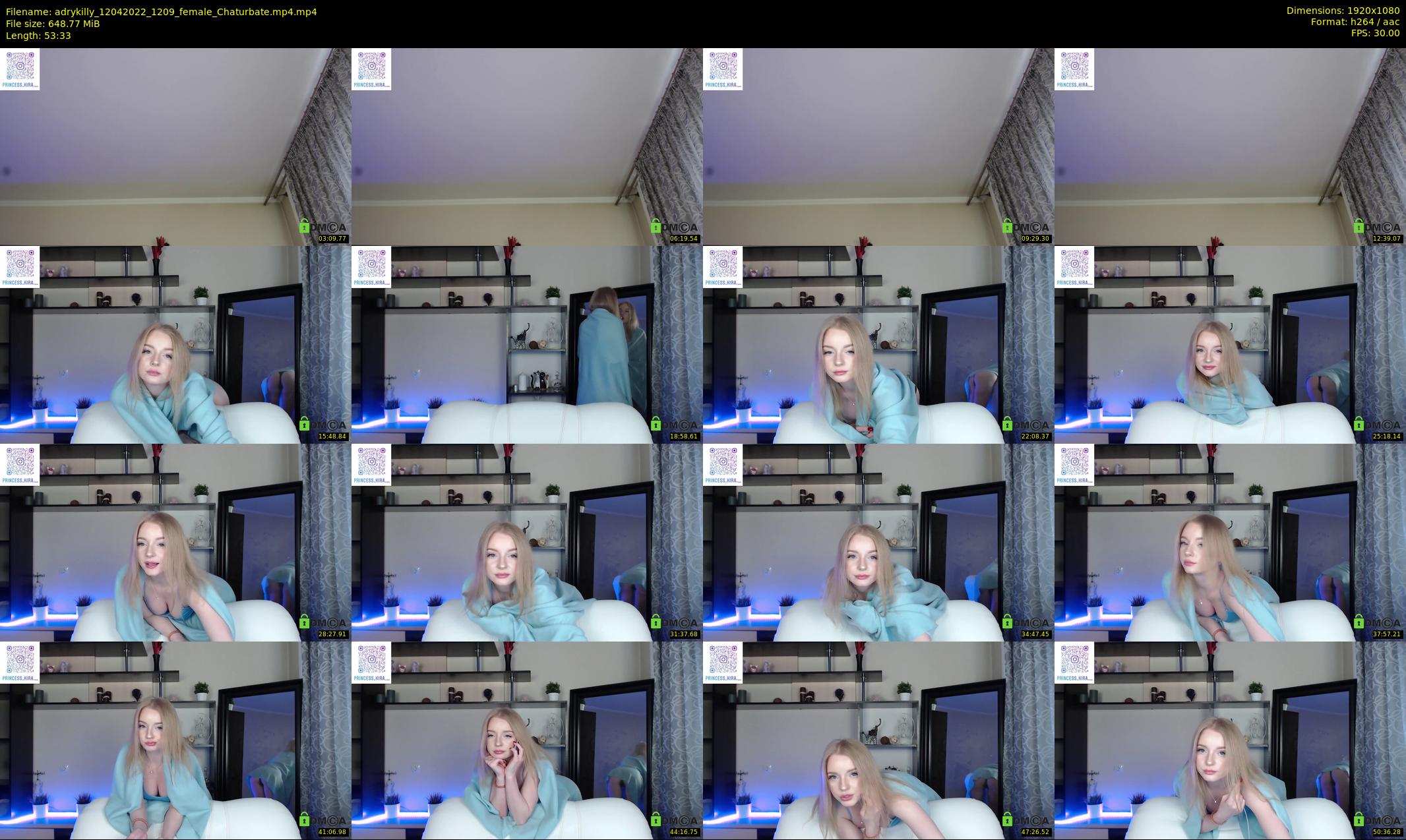 adrykilly — 54 minute Chaturbate female cam show recording, 1080p, Apr 12, 2022